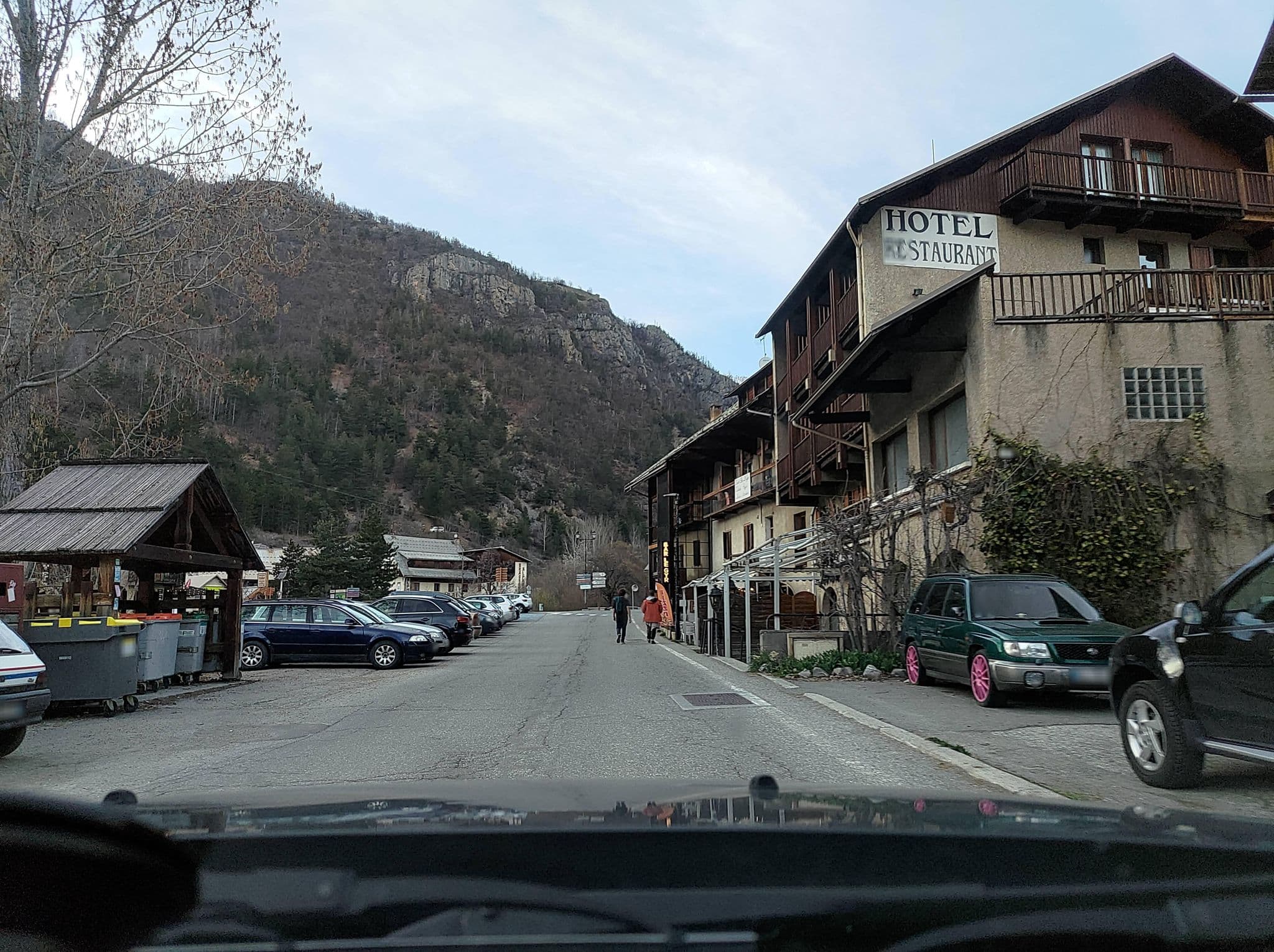 Street view near Hotel edelweiss la petite auberge, Saint-Martin-de-Queyrières — © MatthieuF4FNE (CC BY-SA · Mapillary)