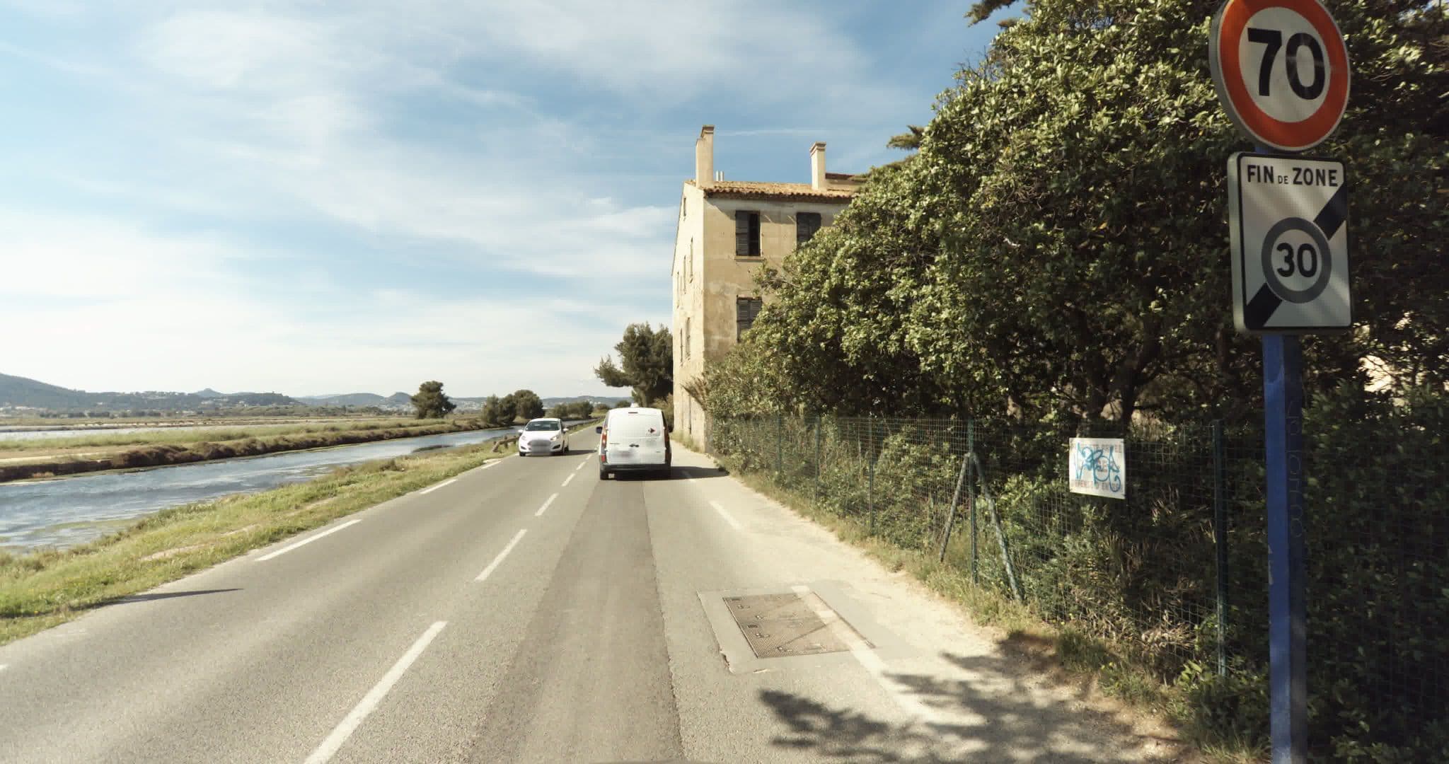 Street view near Le Hameau des Pesquiers Ecolodge & Spa, Curio Collection by Hilton, Hyères — © sogefi (CC BY-SA · Mapillary)
