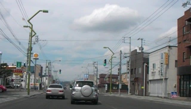 Street view near 四条旅館(旧:ホテル海晃新館), Nayoro — © caesium (CC BY-SA · Mapillary)