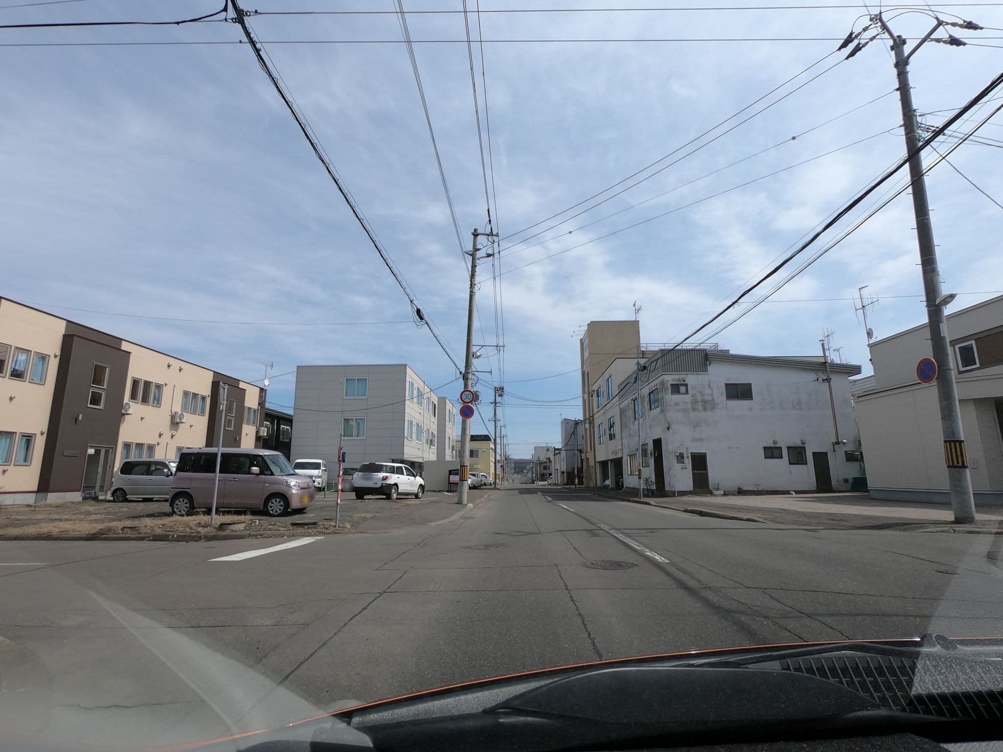 Street view near ホテル　エンジェル, Kitami — © hokkosha (CC BY-SA · Mapillary)