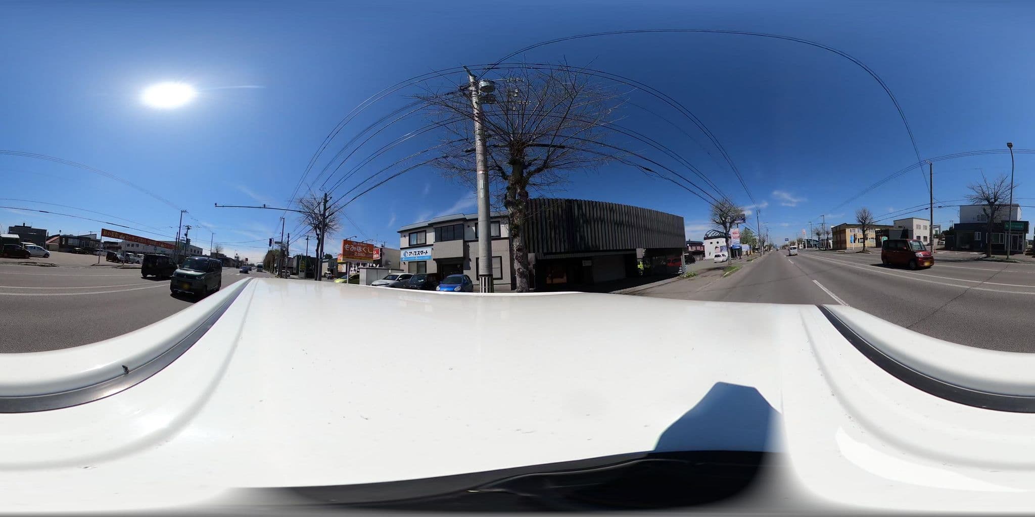 Street view near トヨオカスタジオ(ゲストハウス), Asahikawa — © kojiroucircle (CC BY-SA · Mapillary)