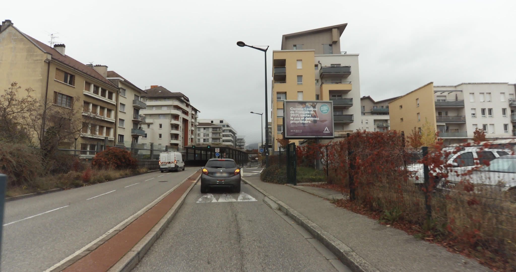 Street view near Les Terrasses, Annecy — © sogefi (CC BY-SA · Mapillary)
