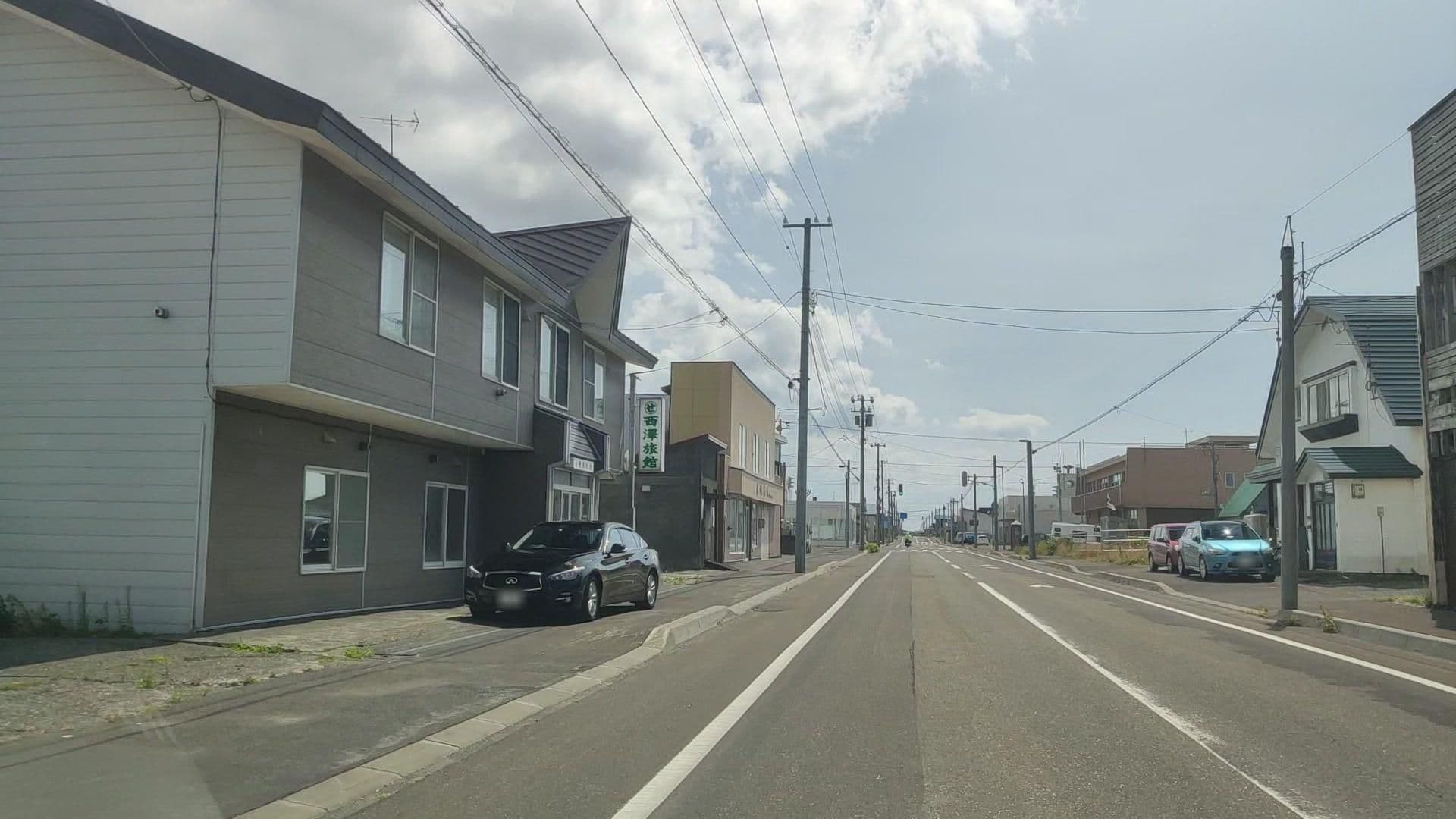 Street view near マルセ旅館, Teshio — © drivephotograph (CC BY-SA · Mapillary)