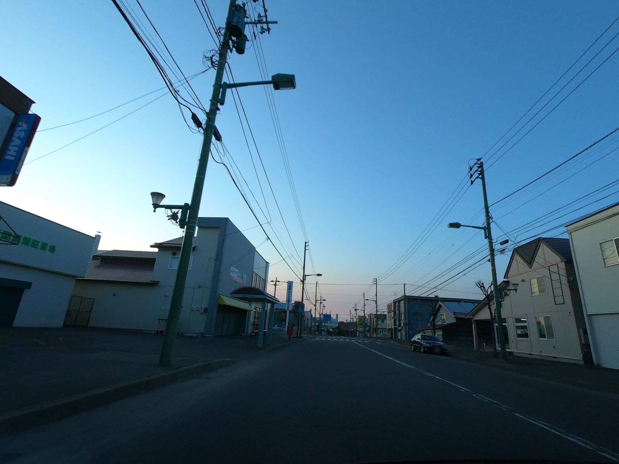 Street view near 小笠原旅館, Koshimizu — © hokkosha (CC BY-SA · Mapillary)