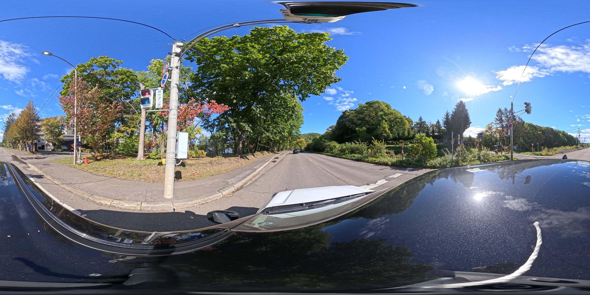 Street view near 鉄ちゃんと鉄子の宿 (温泉旅館もとよし別館), Abashiri — © yuki_charo (CC BY-SA · Mapillary)