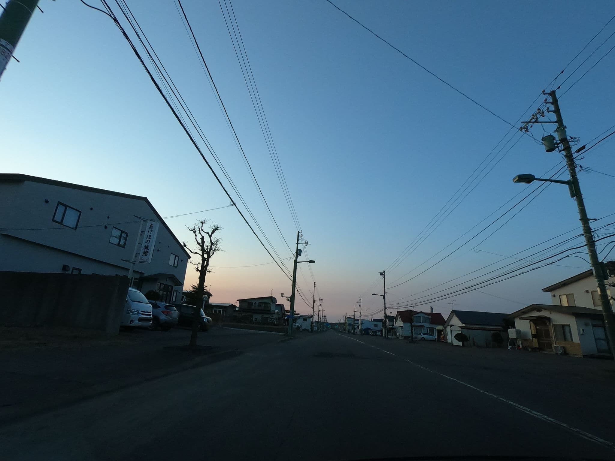 Street view near あけぼの旅館, Koshimizu — © hokkosha (CC BY-SA · Mapillary)