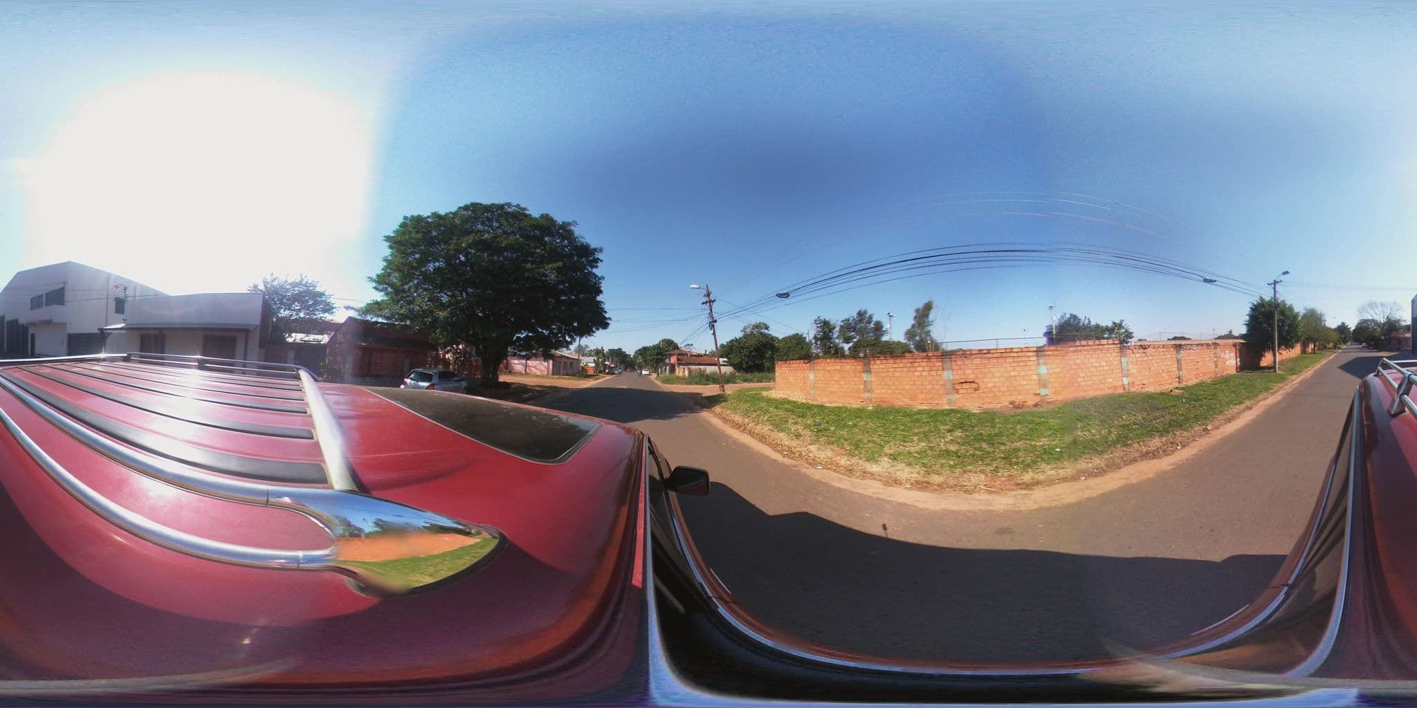 Street view near Hotel Plaza Integral Román Hnos. SRL, Caaguazú — © belenortigoza1 (CC BY-SA · Mapillary)