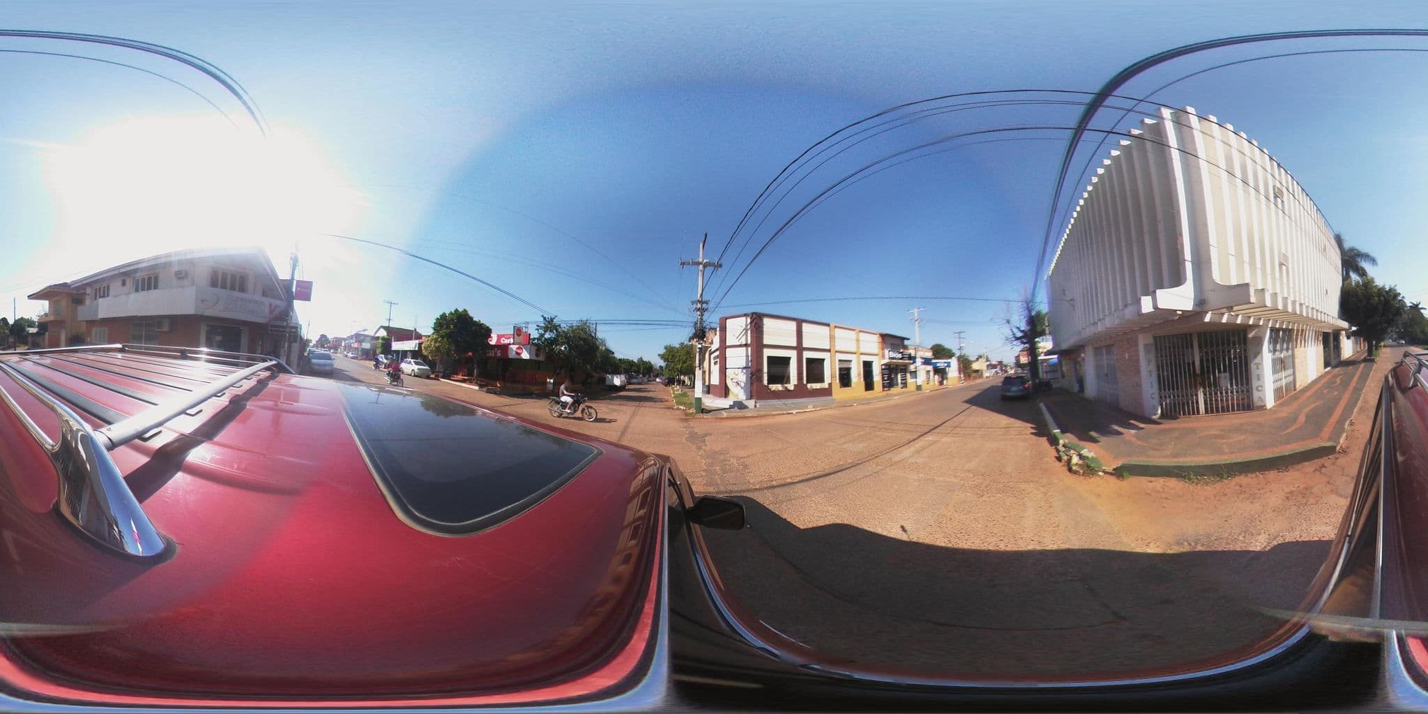 Street view near Tajy Hotel, Caaguazú — © belenortigoza1 (CC BY-SA · Mapillary)