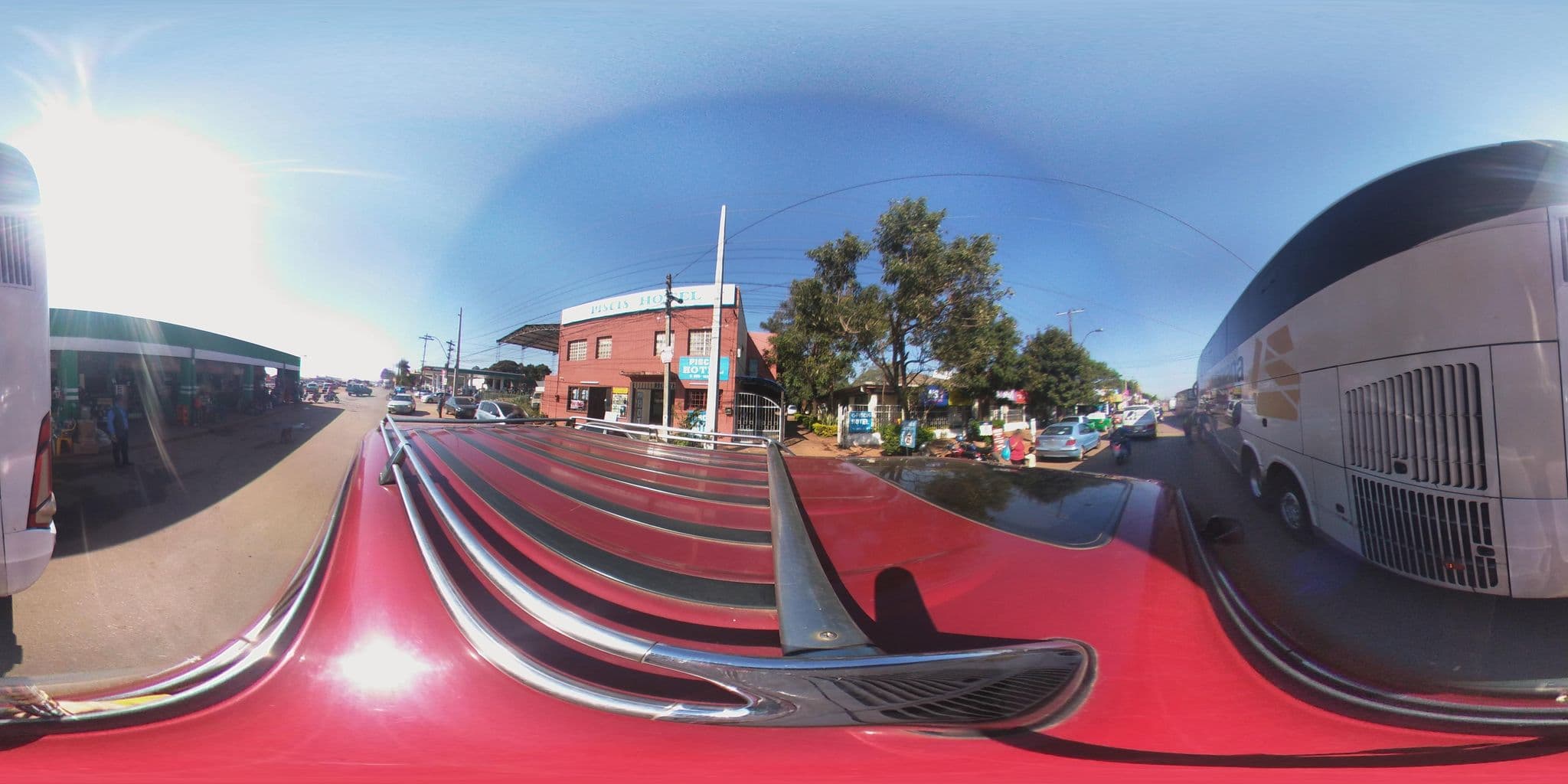 Street view near Piscis Hotel, Caaguazú — © belenortigoza1 (CC BY-SA · Mapillary)