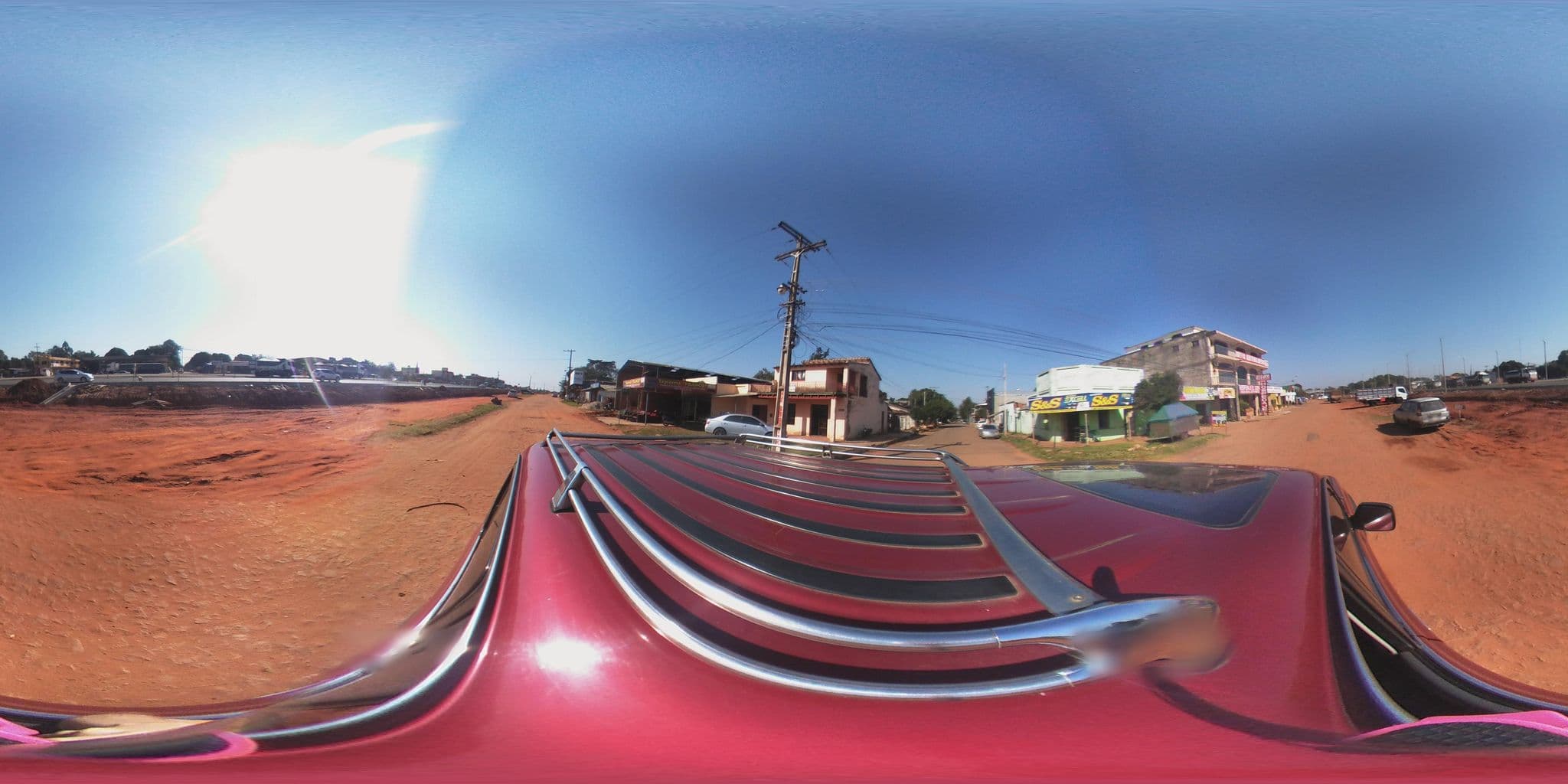 Street view near Hotel El Eden, Caaguazú — © belenortigoza1 (CC BY-SA · Mapillary)