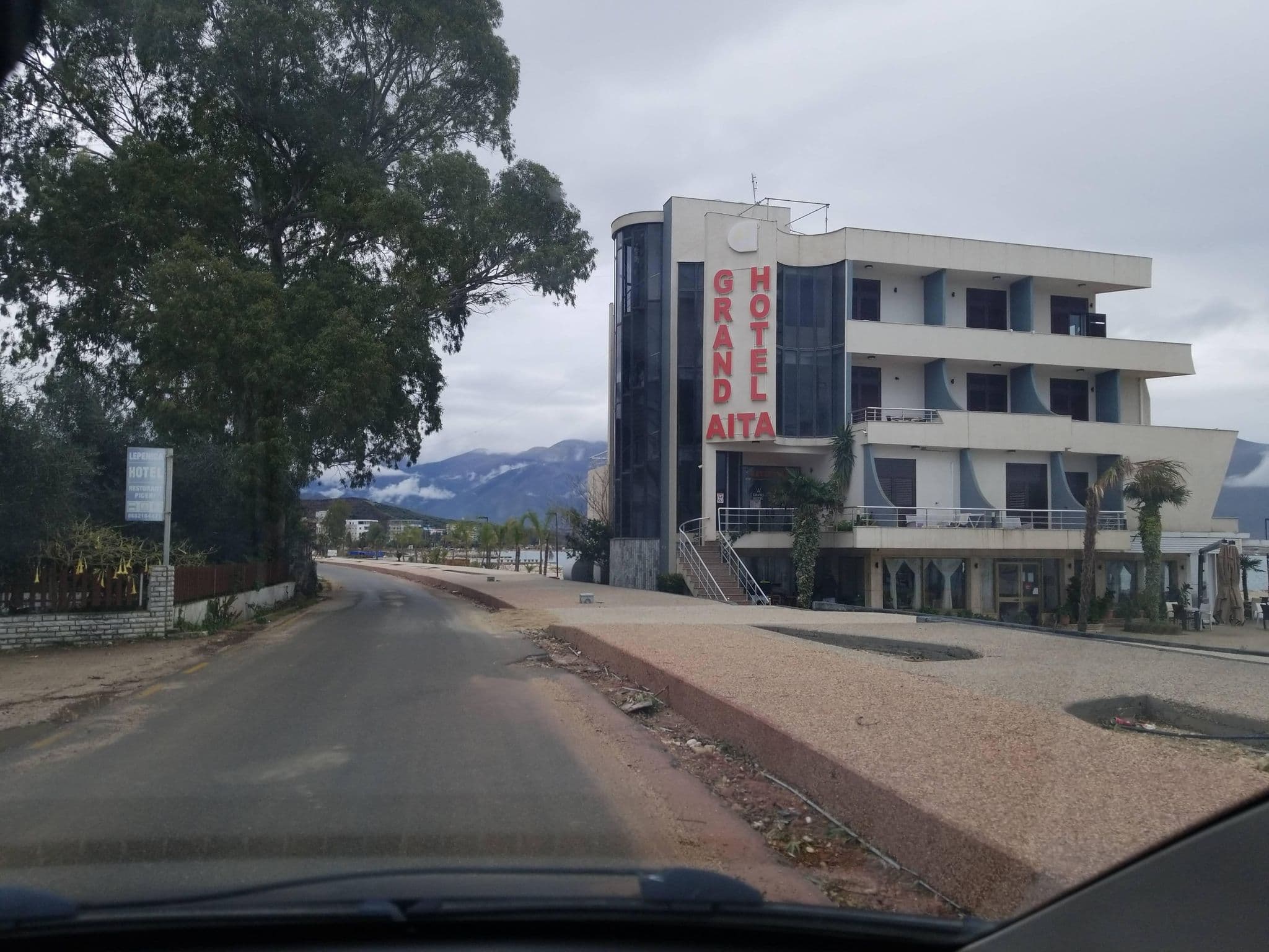 Street view near Hotel Grand House Brelor, Orikum — © denisju_osm (CC BY-SA · Mapillary)