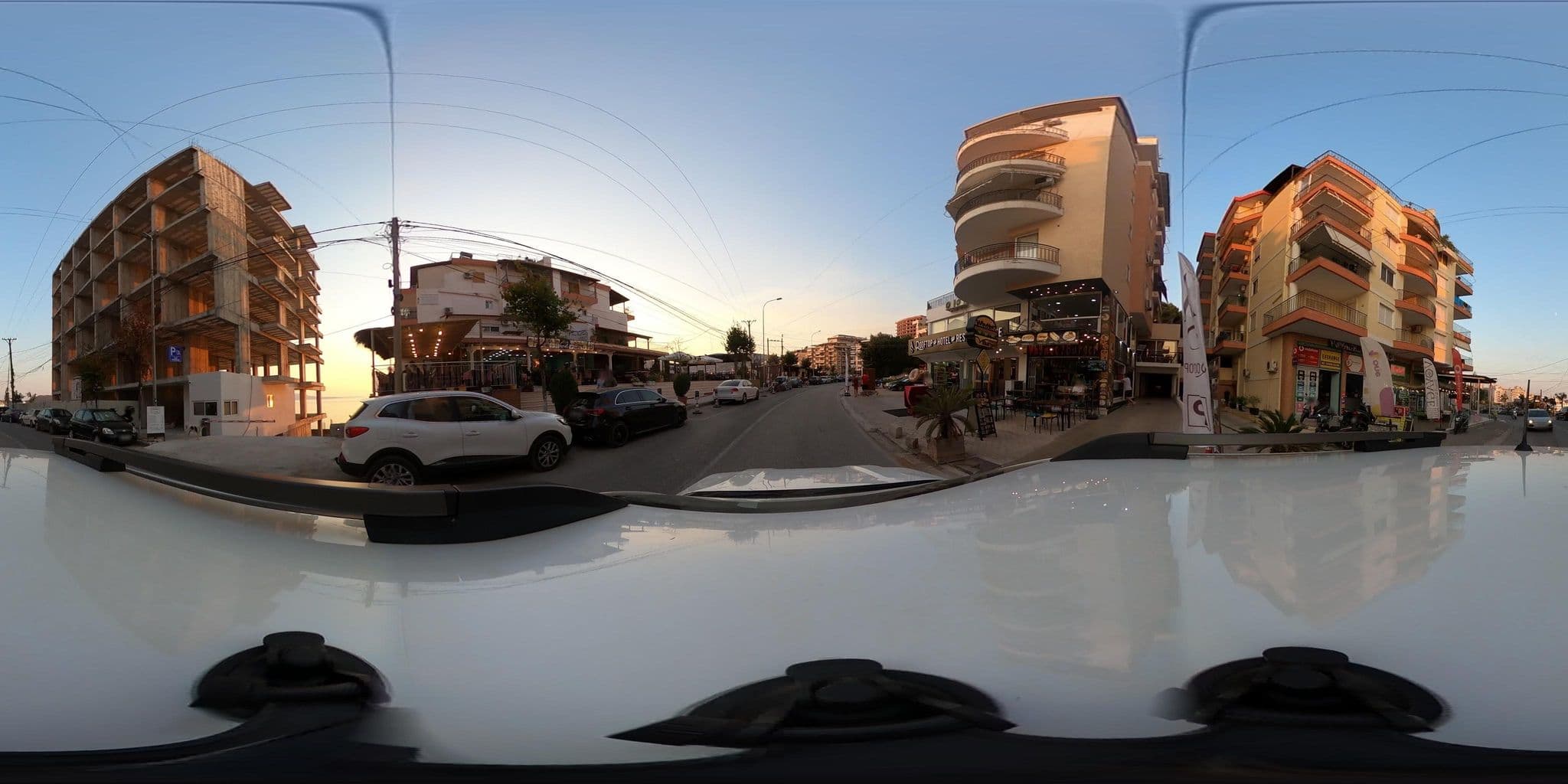 Street view near Asi Rooftop Hotel, Sarandë — © tumblecow (CC BY-SA · Mapillary)