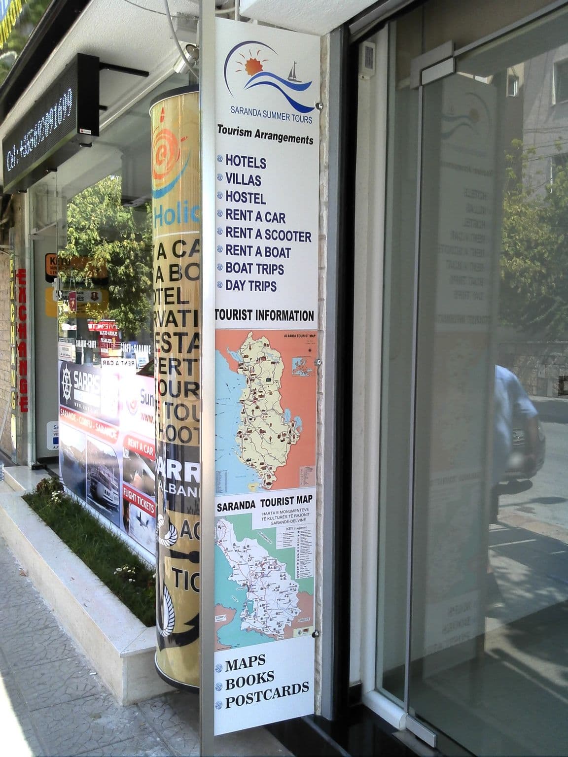 Street view near Hotel Palma Pool, Sarandë — © denisju_osm (CC BY-SA · Mapillary)