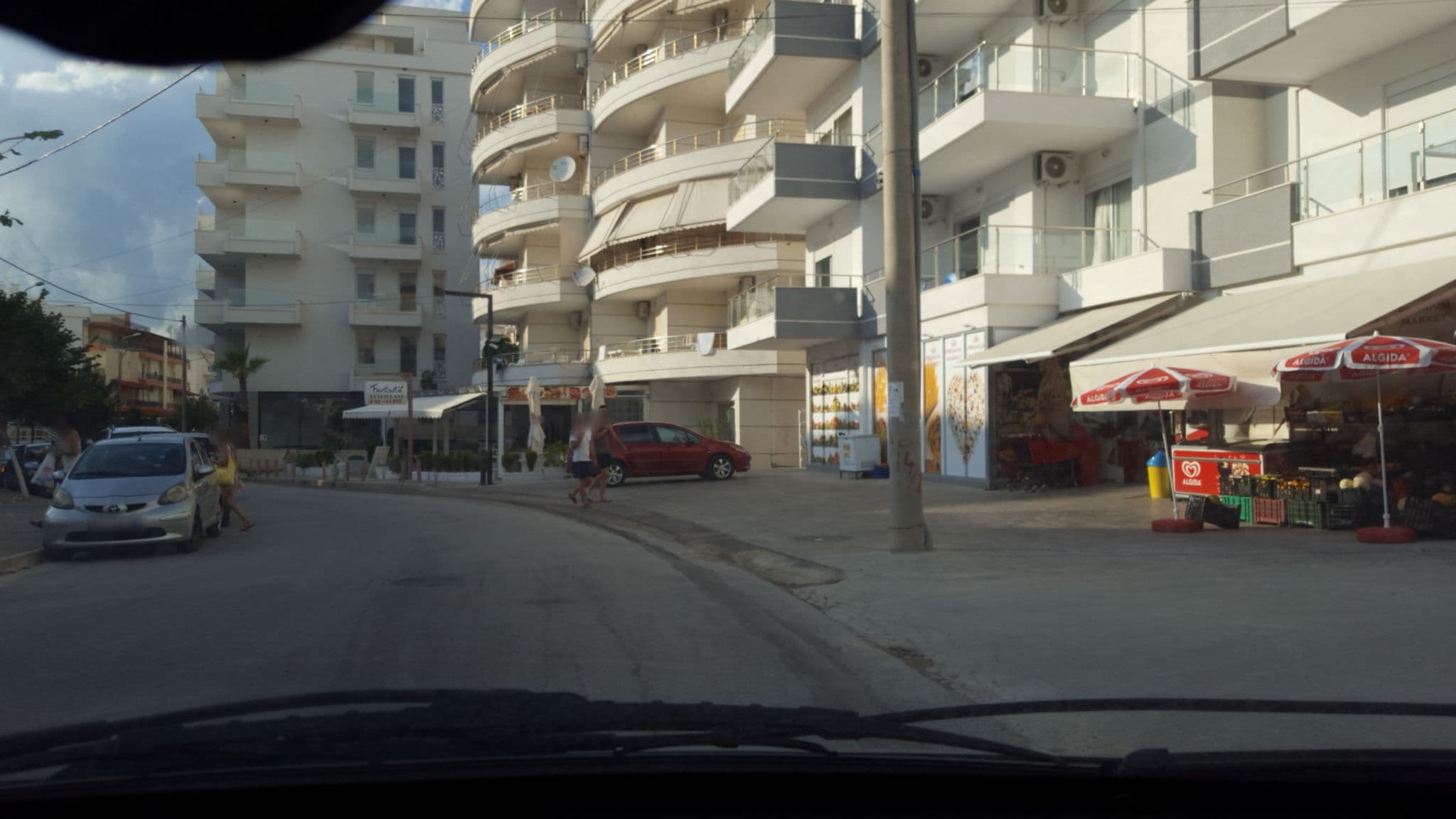 Street view near Union Guesthouse, Sarandë — © denisju_osm (CC BY-SA · Mapillary)