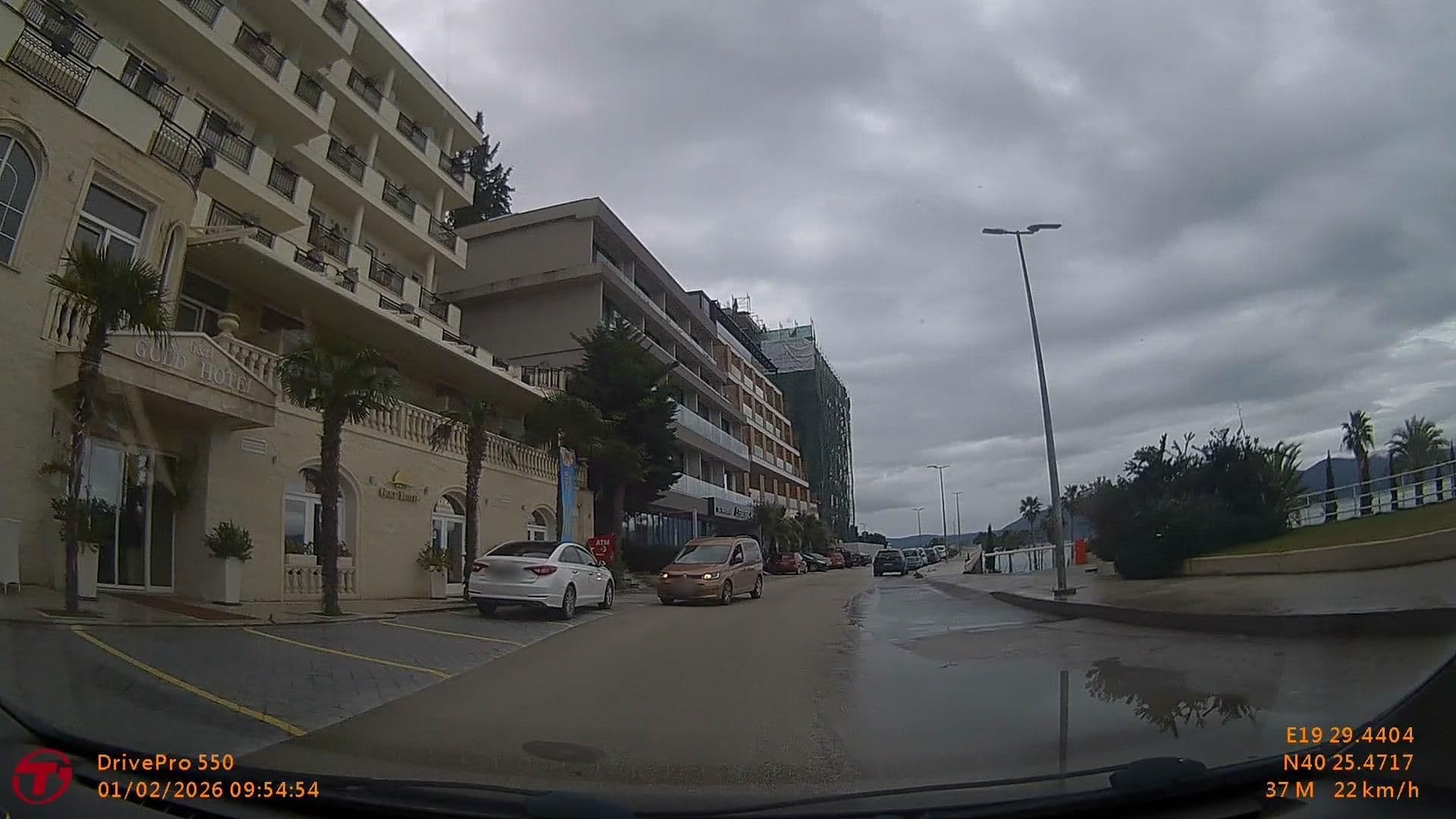 Street view near Hotel Esbjerg, Vlorë — © denisju_osm (CC BY-SA · Mapillary)