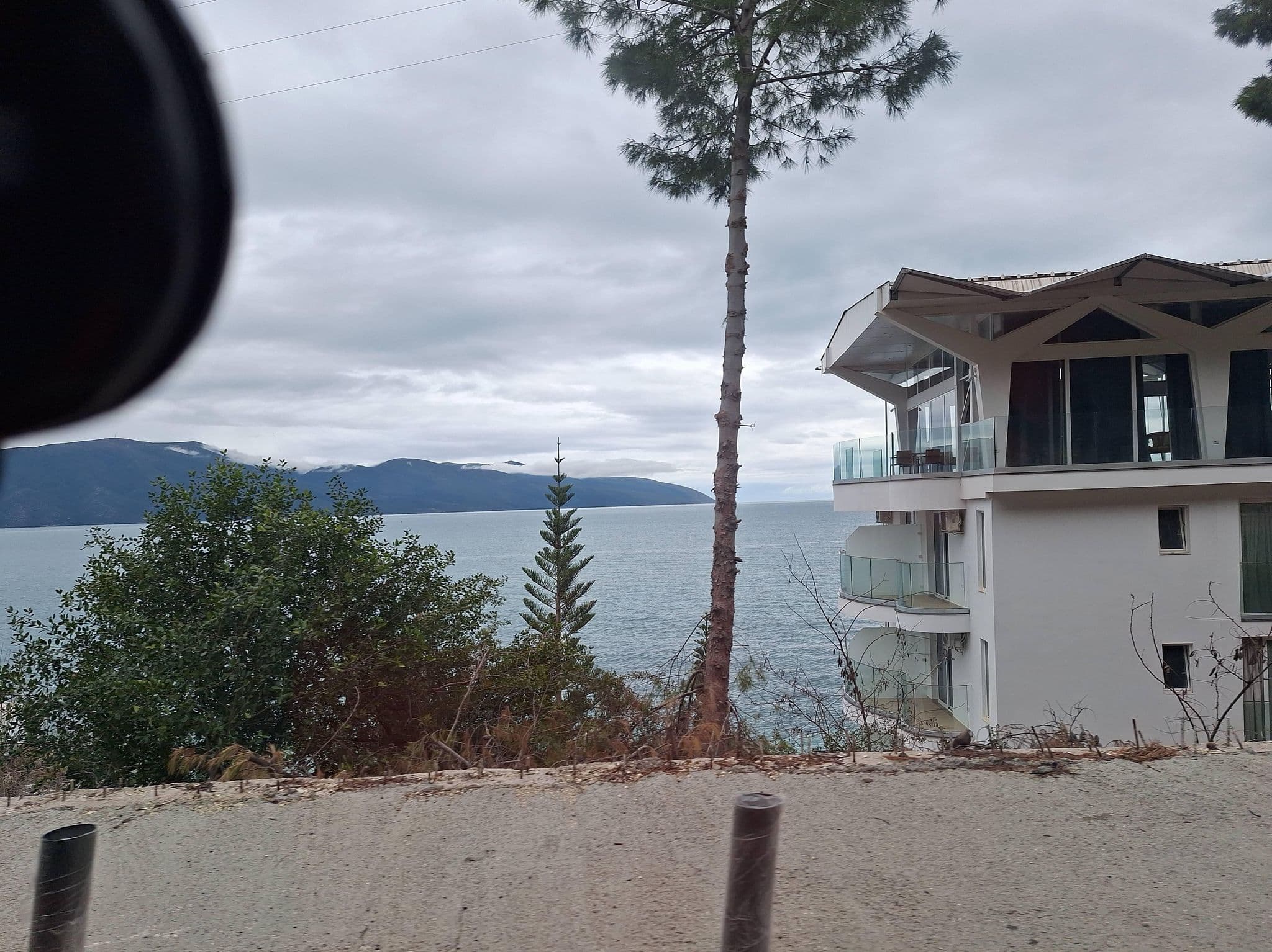 Street view near Hotel Nimfa, Vlorë — © denisju_osm (CC BY-SA · Mapillary)