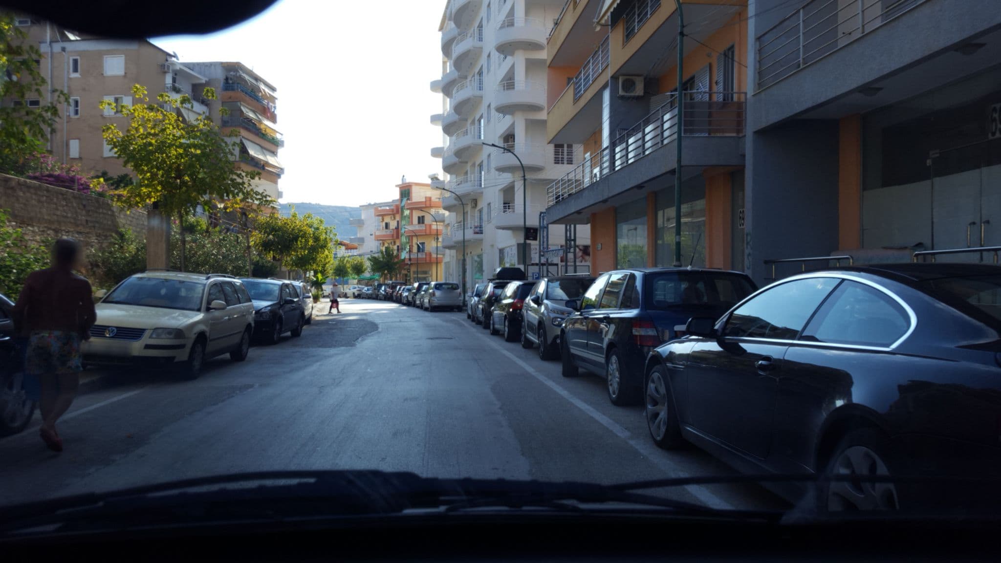 Street view near Aloha Beach Restaurant & Hotel, Sarandë — © denisju_osm (CC BY-SA · Mapillary)