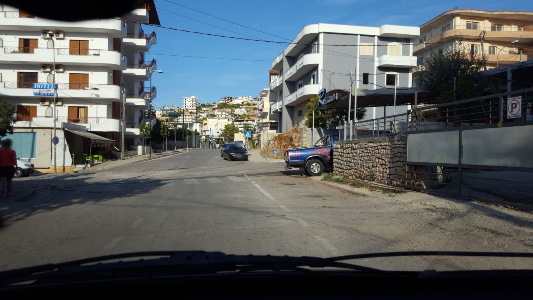 Street view near Bed & Breakfast Ahmeti, Sarandë — © denisju_osm (CC BY-SA · Mapillary)