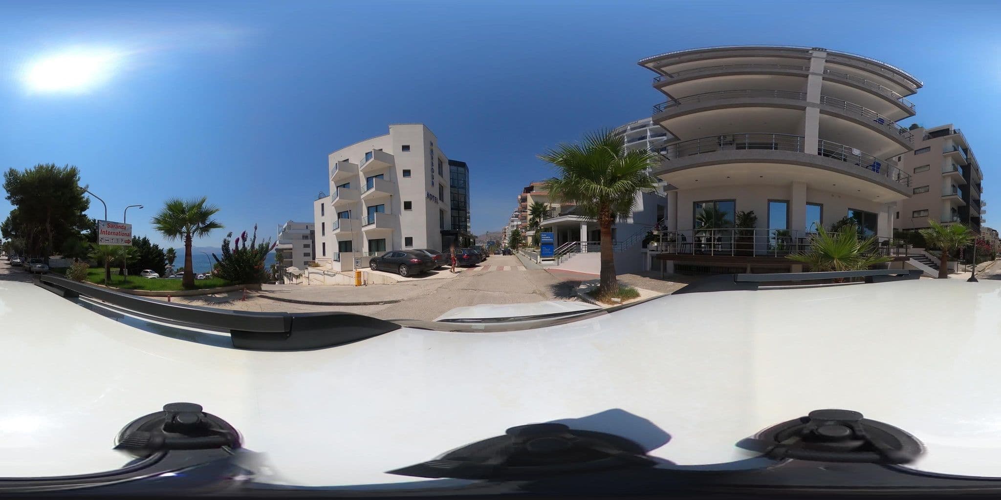 Street view near Hotel International, Sarandë — © tumblecow (CC BY-SA · Mapillary)