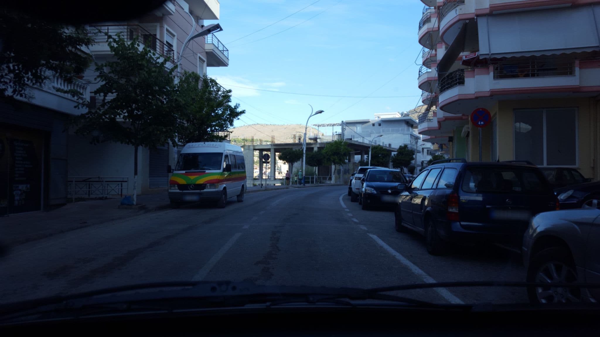 Street view near Adam's Apartments, Sarandë — © denisju_osm (CC BY-SA · Mapillary)