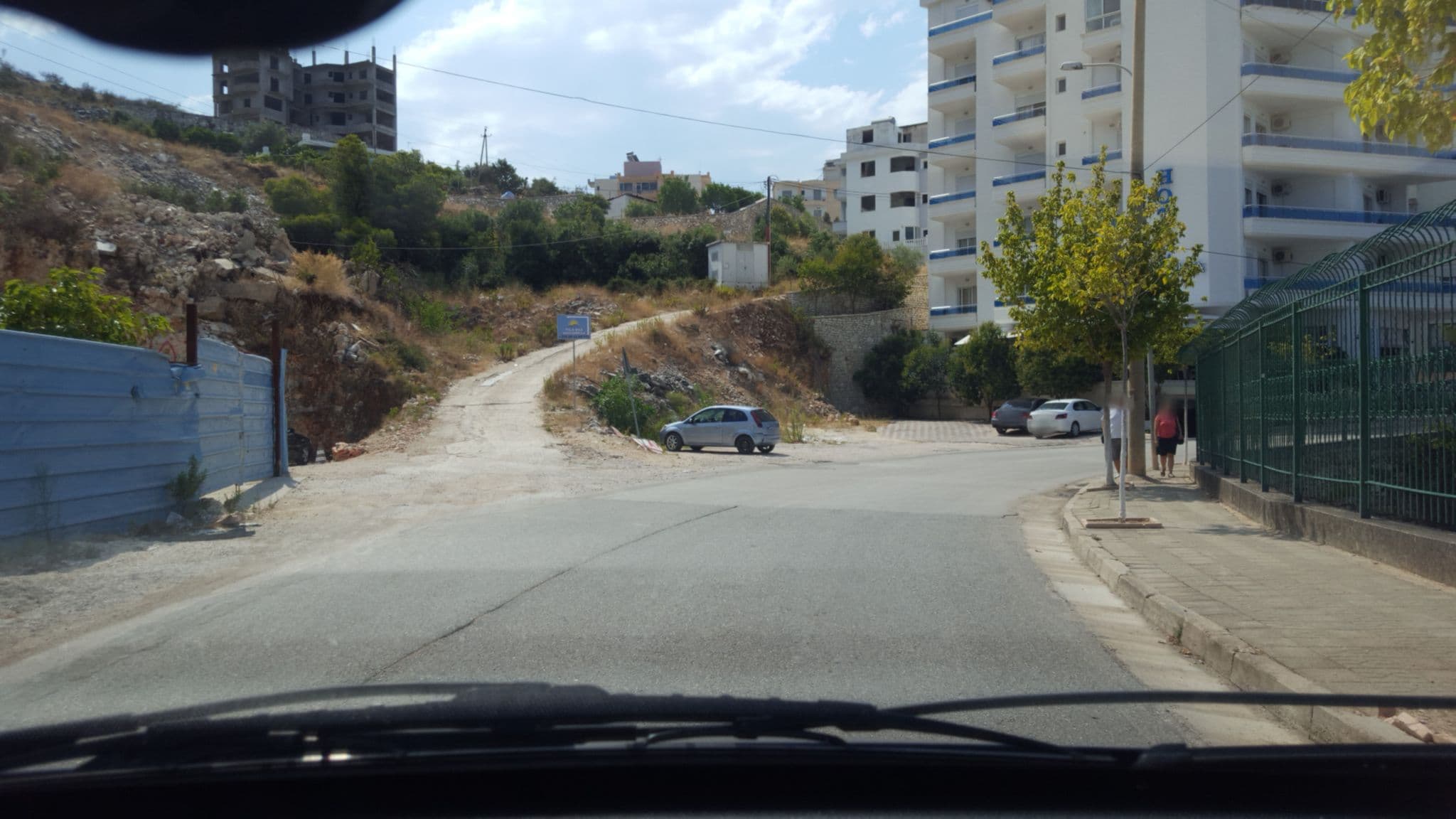 Street view near Bella Vista Hotel, Sarandë — © denisju_osm (CC BY-SA · Mapillary)