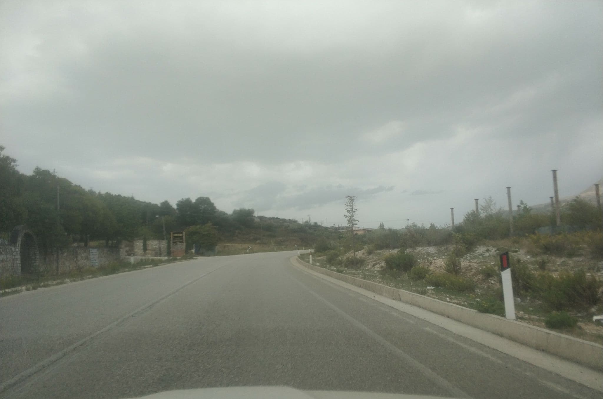 Street view near Hotel Lord Bayron, Tepelenë — © freddouhelk (CC BY-SA · Mapillary)