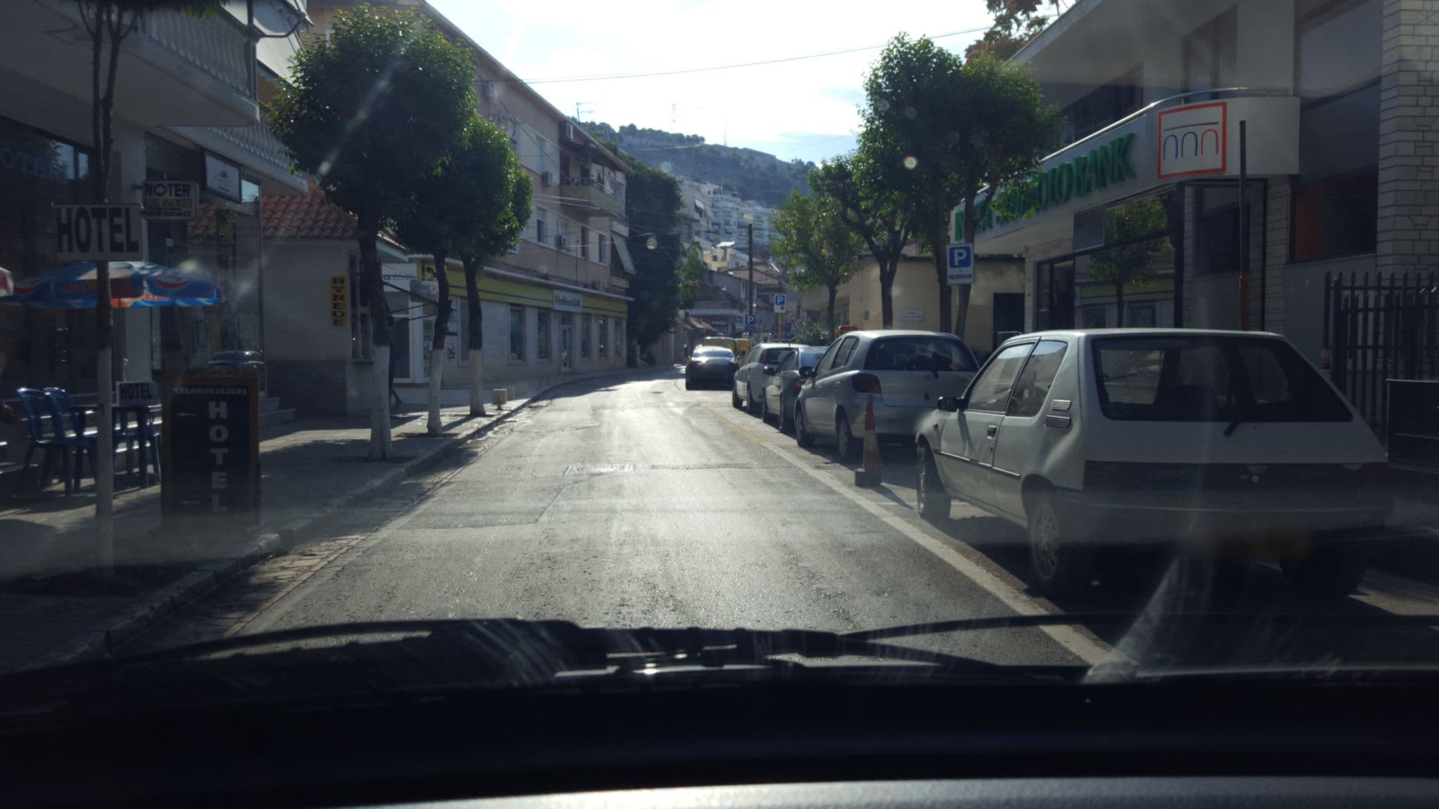 Street view near Hotel Palma e Arte, Sarandë — © denisju_osm (CC BY-SA · Mapillary)
