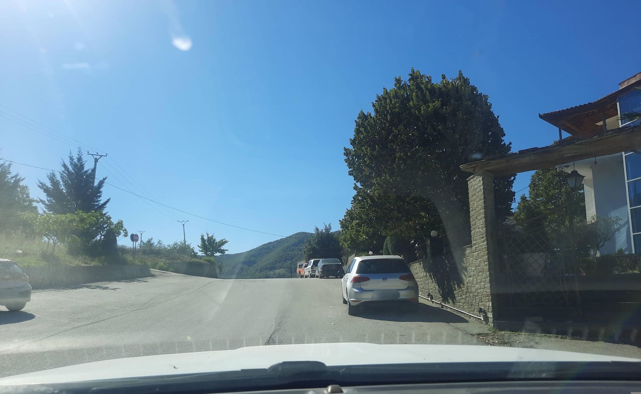 Street view near Hotel Kanione, Çorovodë — © Adriatik (CC BY-SA · Mapillary)