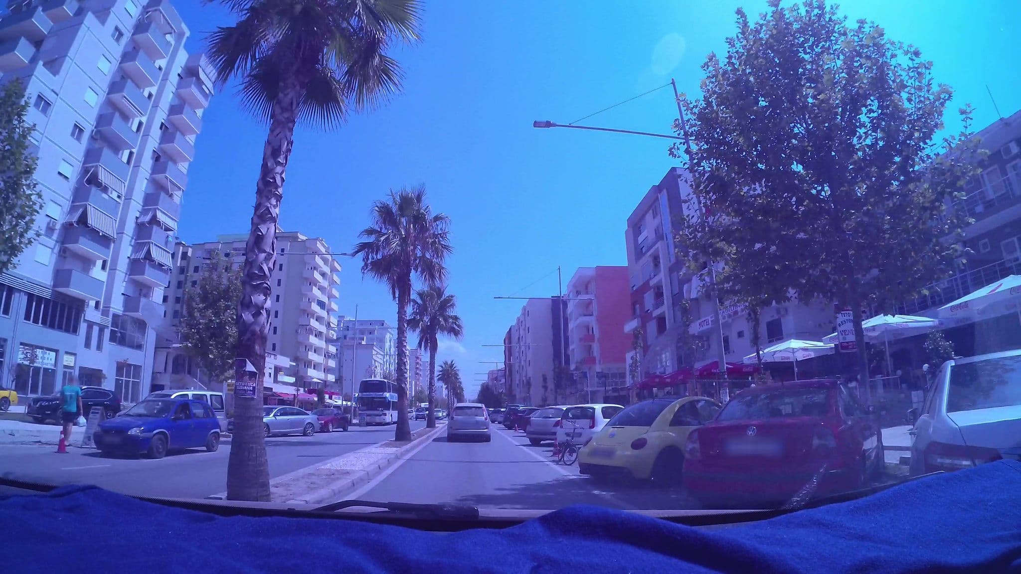 Street view near Hotel Venera, Durrës — © kaart_3 (CC BY-SA · Mapillary)
