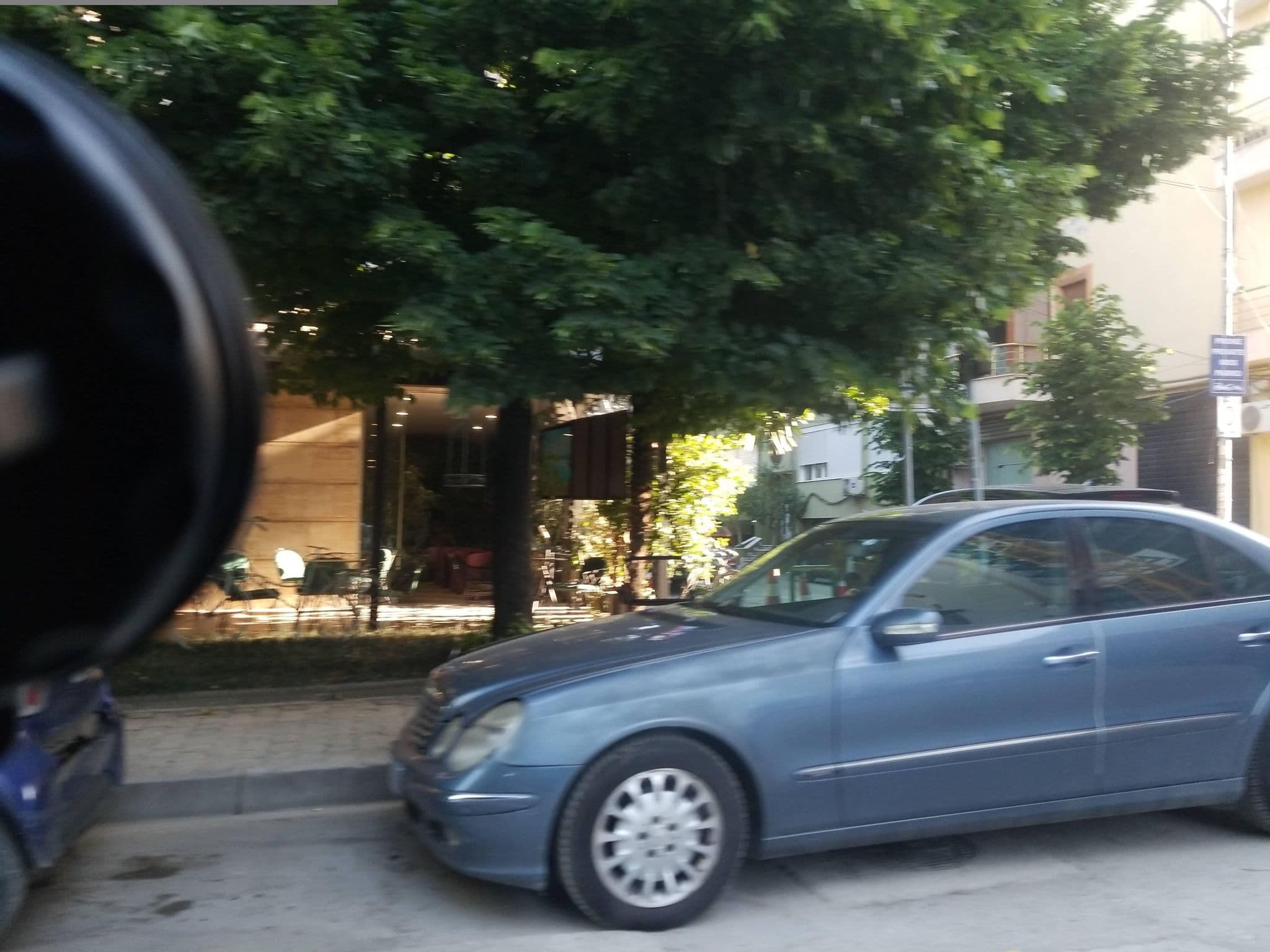 Street view near Vila Koja, Tirana — © denisju_osm (CC BY-SA · Mapillary)