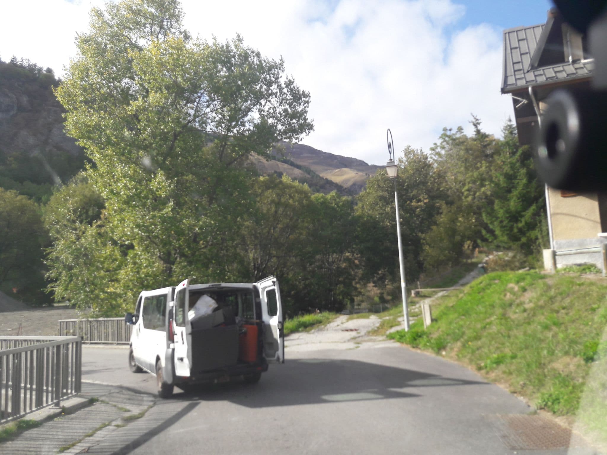 Street view near Les Edelweiss, Valloire