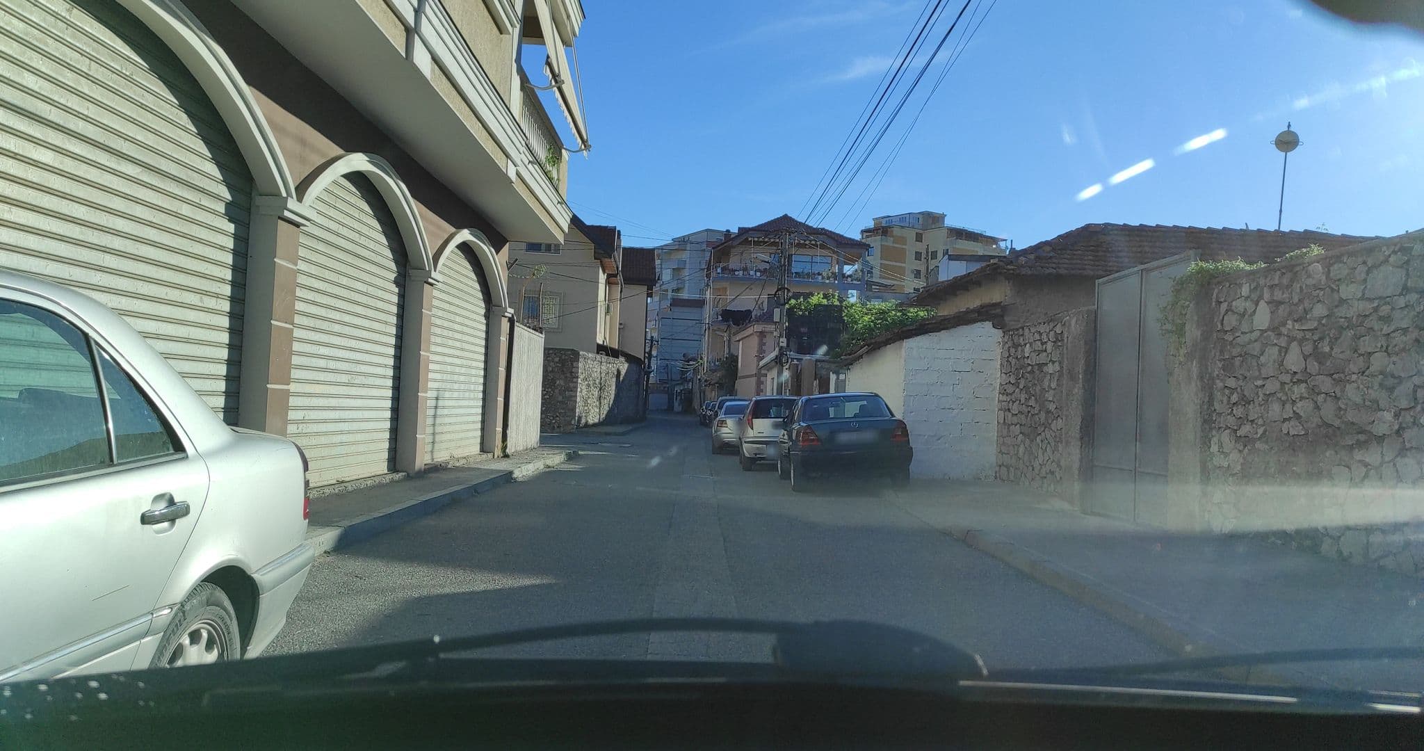 Street view near All Seasons Apartments, Shkodër — © denisju_osm (CC BY-SA · Mapillary)