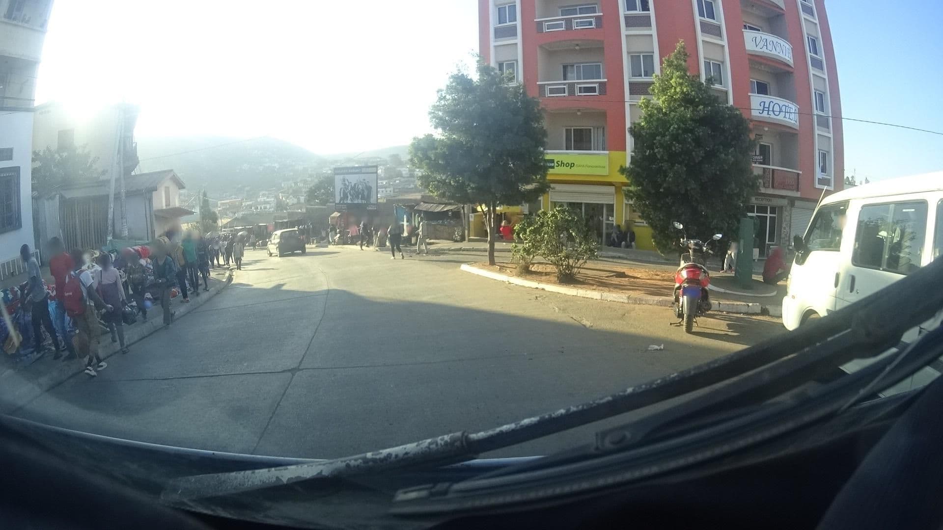 Street view near Vannie Hotel, Fianarantsoa — © ralobo (CC BY-SA · Mapillary)