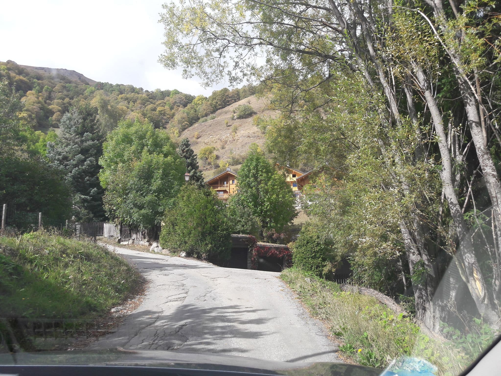 Street view near Le Colibri, Valloire