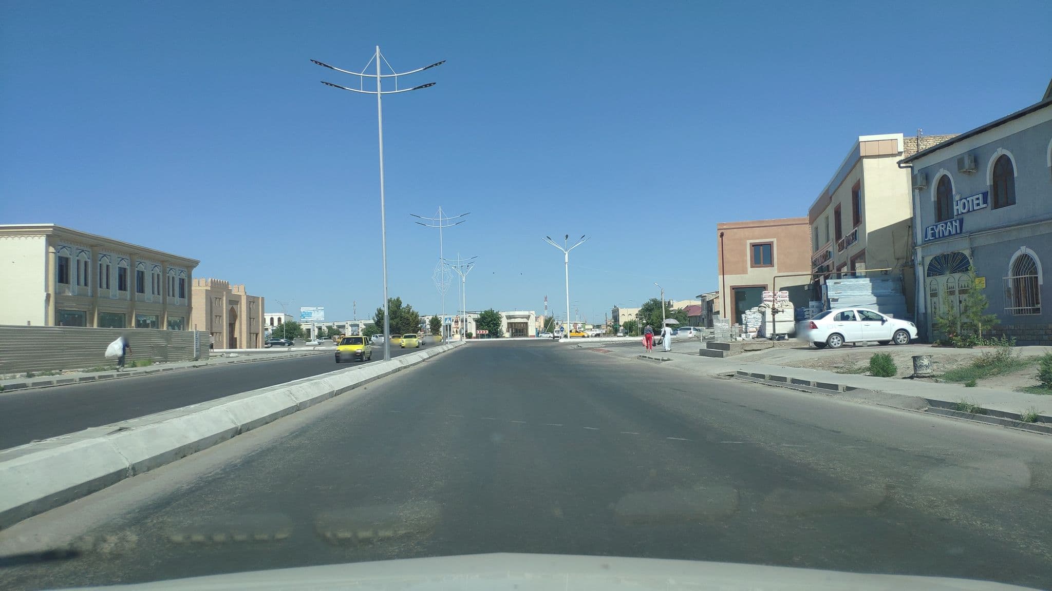 Street view near Jeyran Hotel, Bukhara — © abdurohman (CC BY-SA · Mapillary)