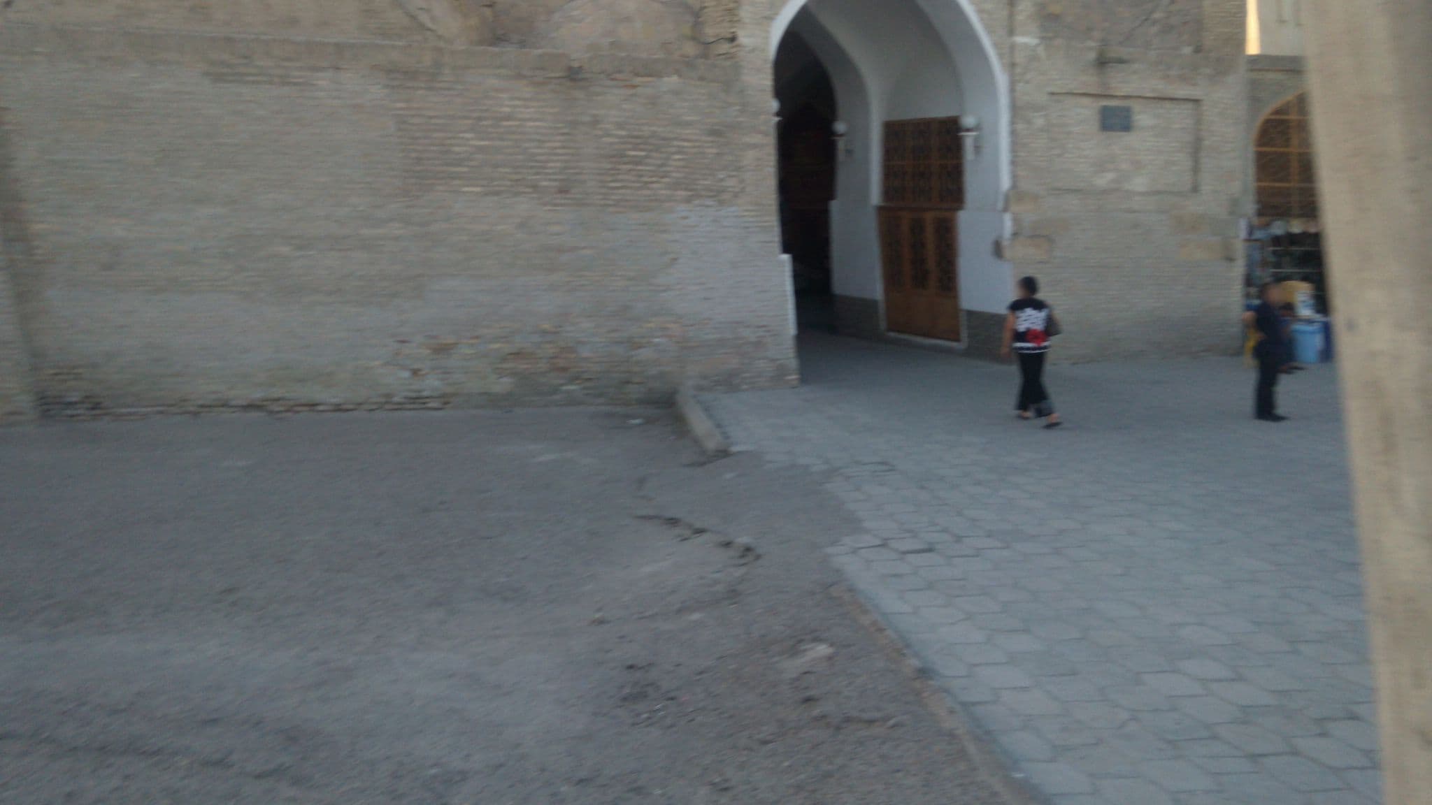 Street view near Atlas Hotel, Bukhara — © georgiysys (CC BY-SA · Mapillary)