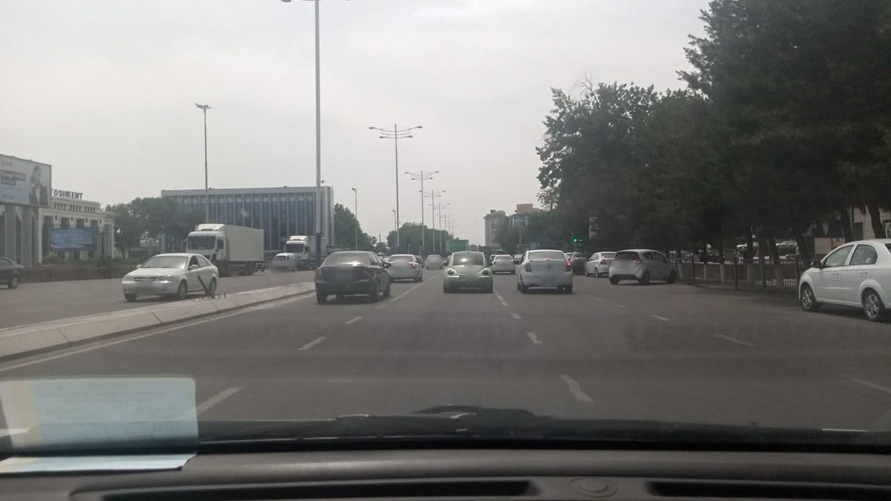 Street view near Dam Olish Honasi, Tashkent — © sirojiddin520 (CC BY-SA · Mapillary)