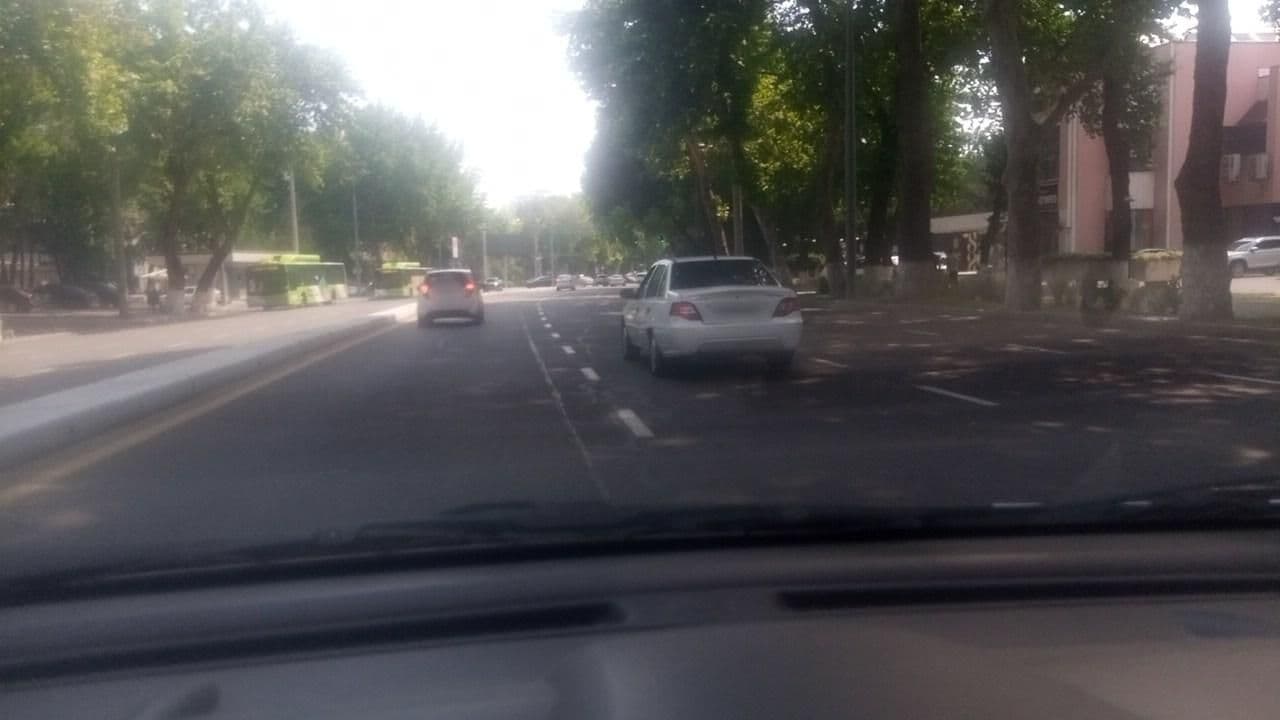 Street view near room 400, Yunusobod — © sirojiddin520 (CC BY-SA · Mapillary)
