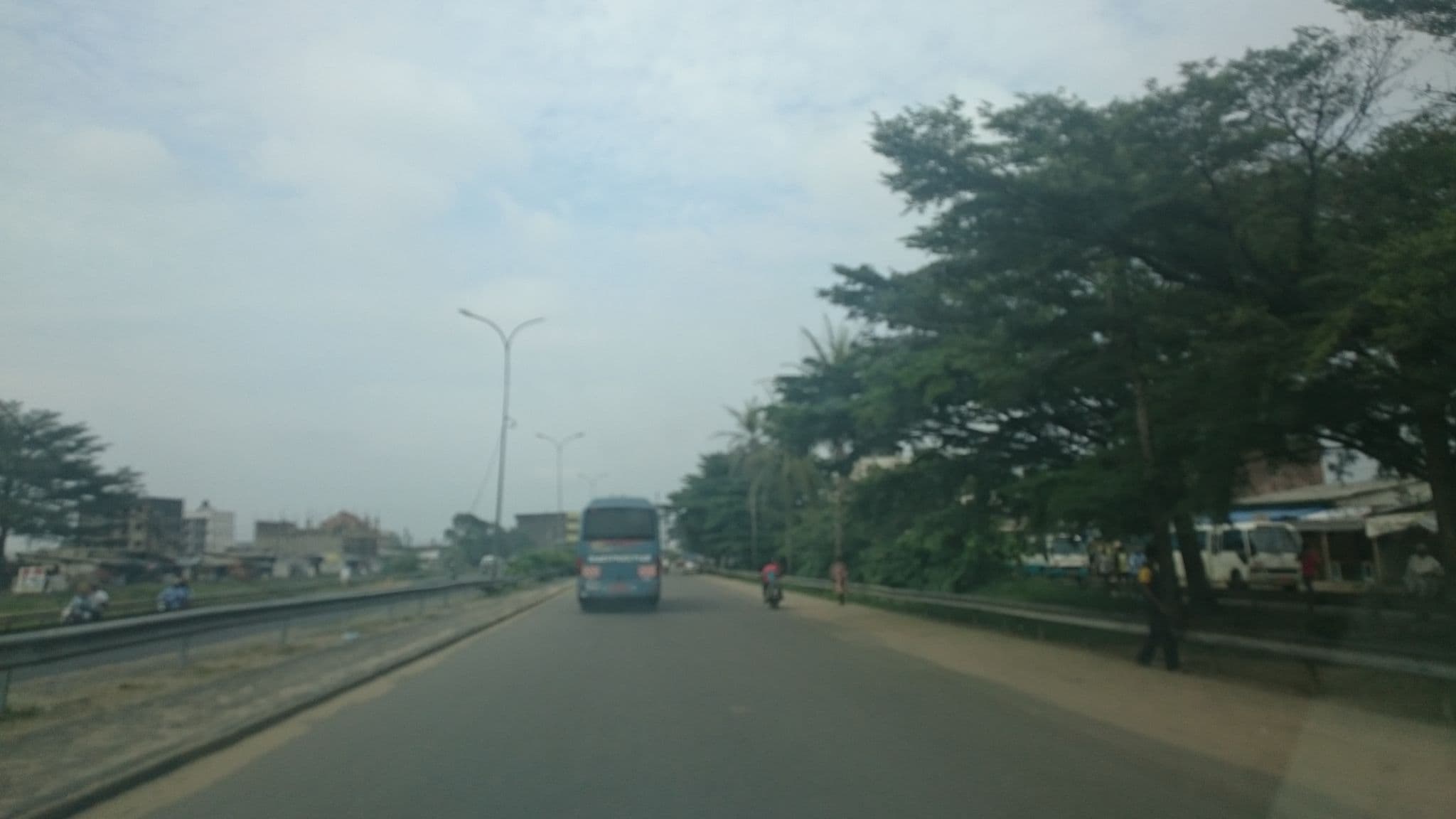 Street view near Barcelone Hotel, Douala — © jeanfrancis (CC BY-SA · Mapillary)