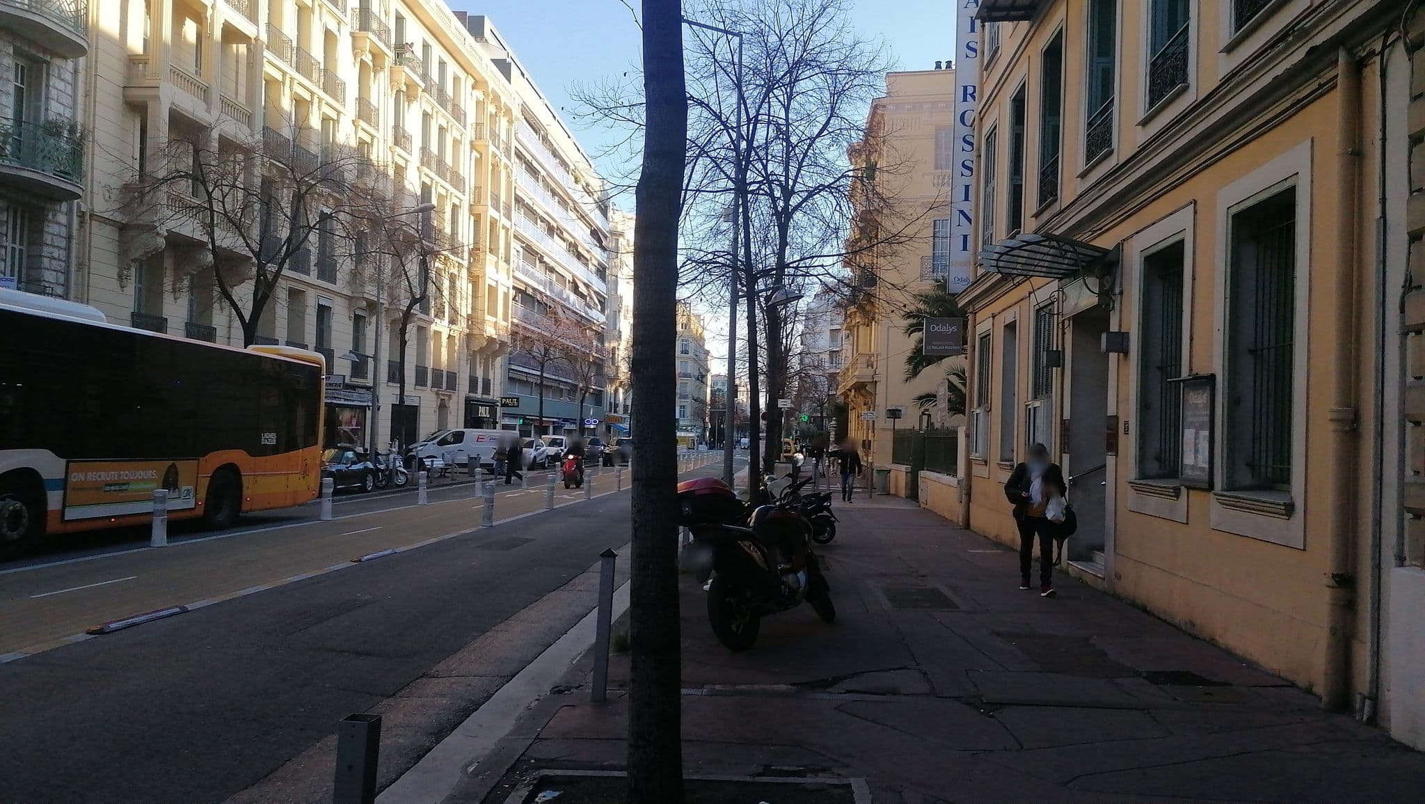 Street view near Odalys city - Palais Rossini, Gambetta — © bayebass513 (CC BY-SA · Mapillary)