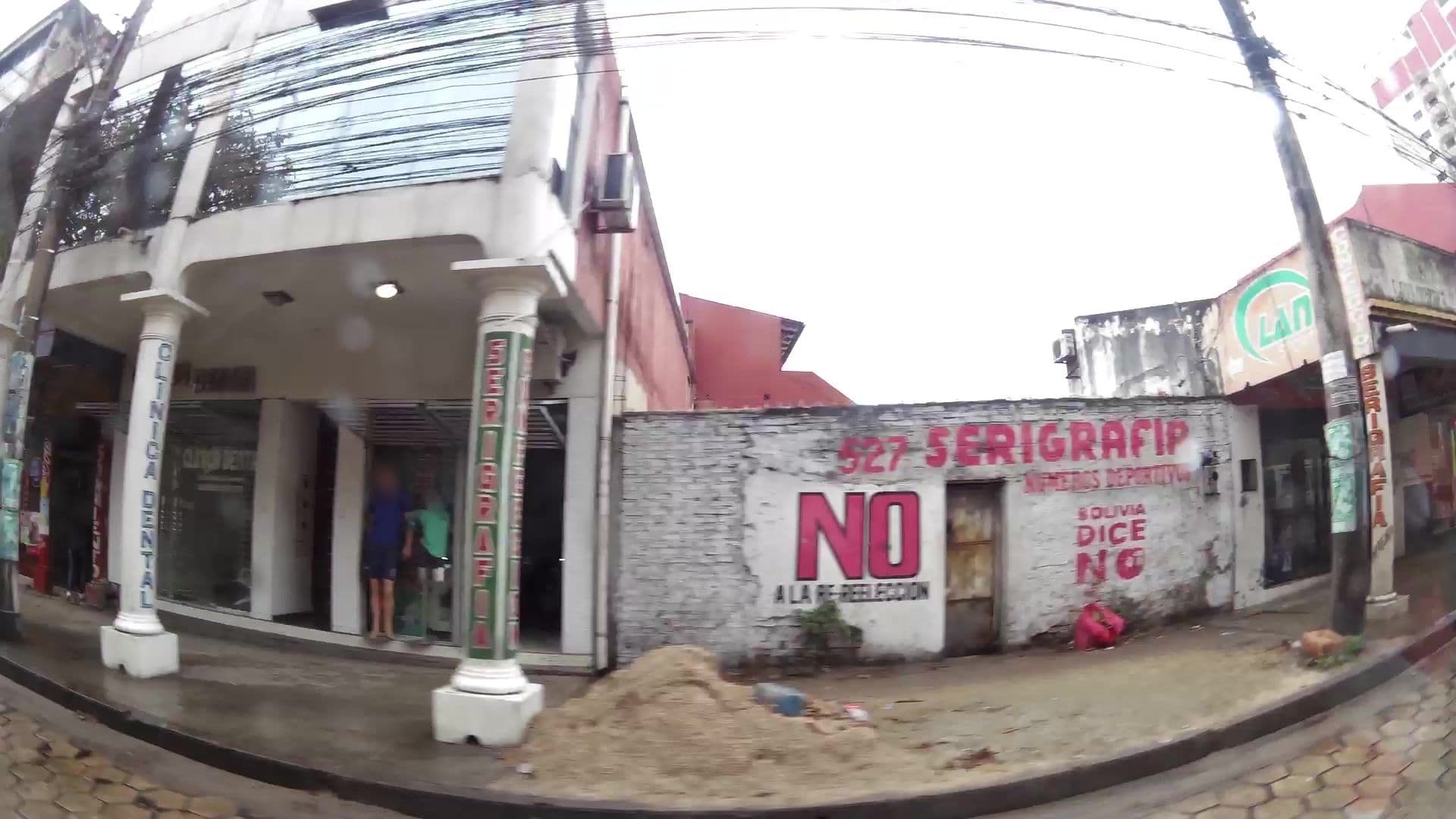 Street view near El Turista Hostel, Santa Cruz de la Sierra — © kaartcam (CC BY-SA · Mapillary)