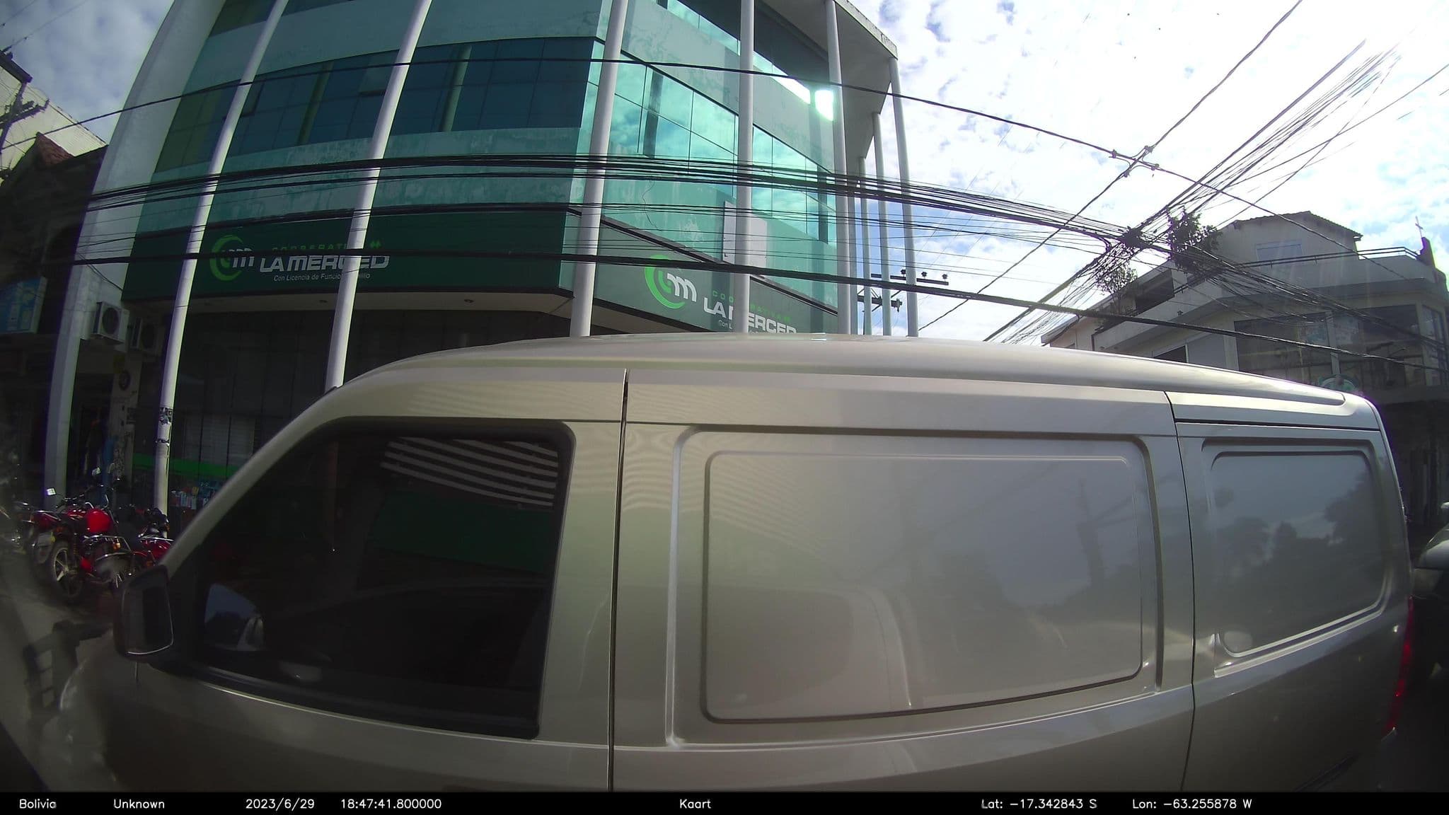 Street view near Hotel Residencial Europa, Montero — © kaart_2 (CC BY-SA · Mapillary)
