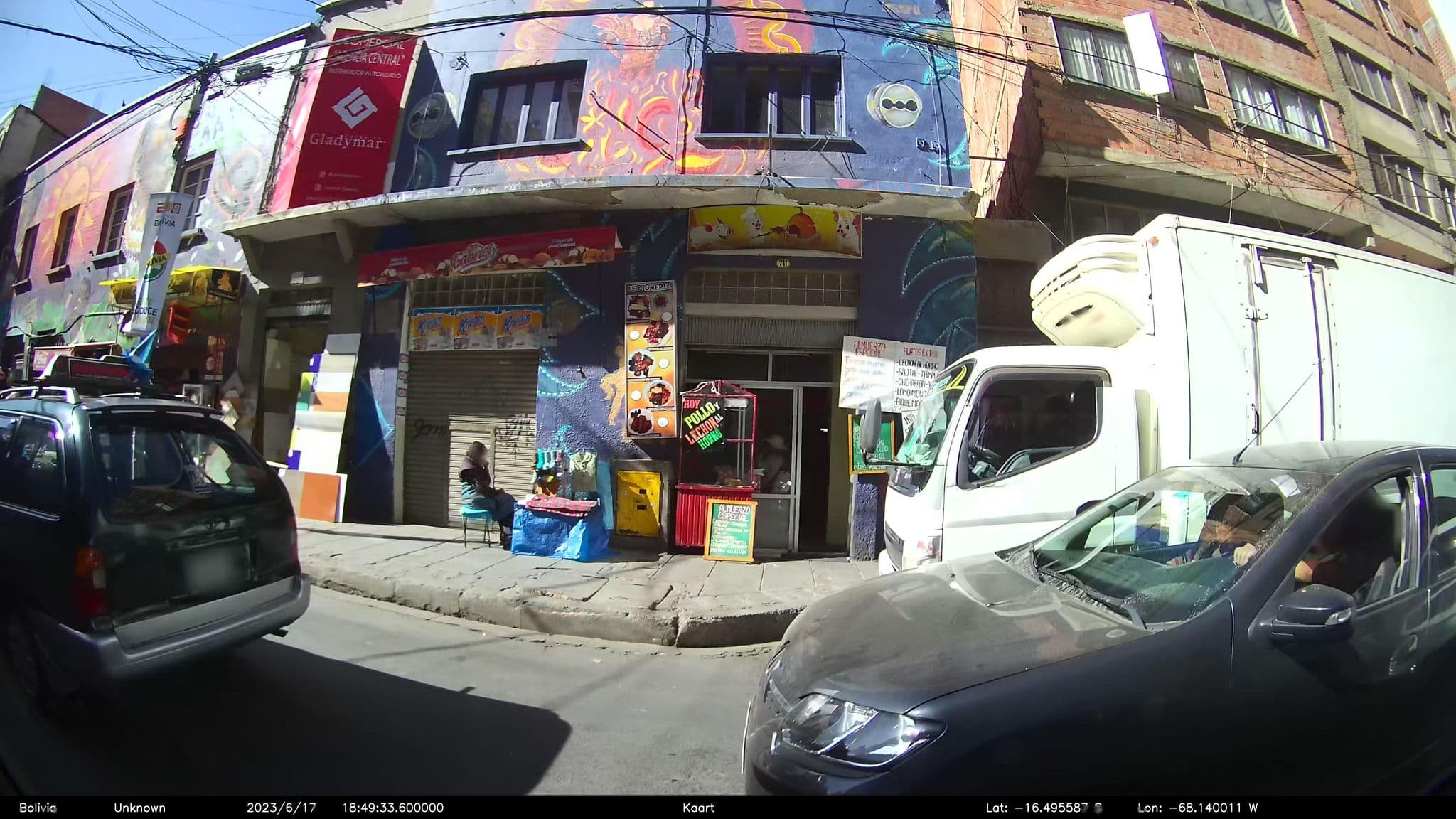 Street view near Sol Andino, La Paz — © kaart_2 (CC BY-SA · Mapillary)