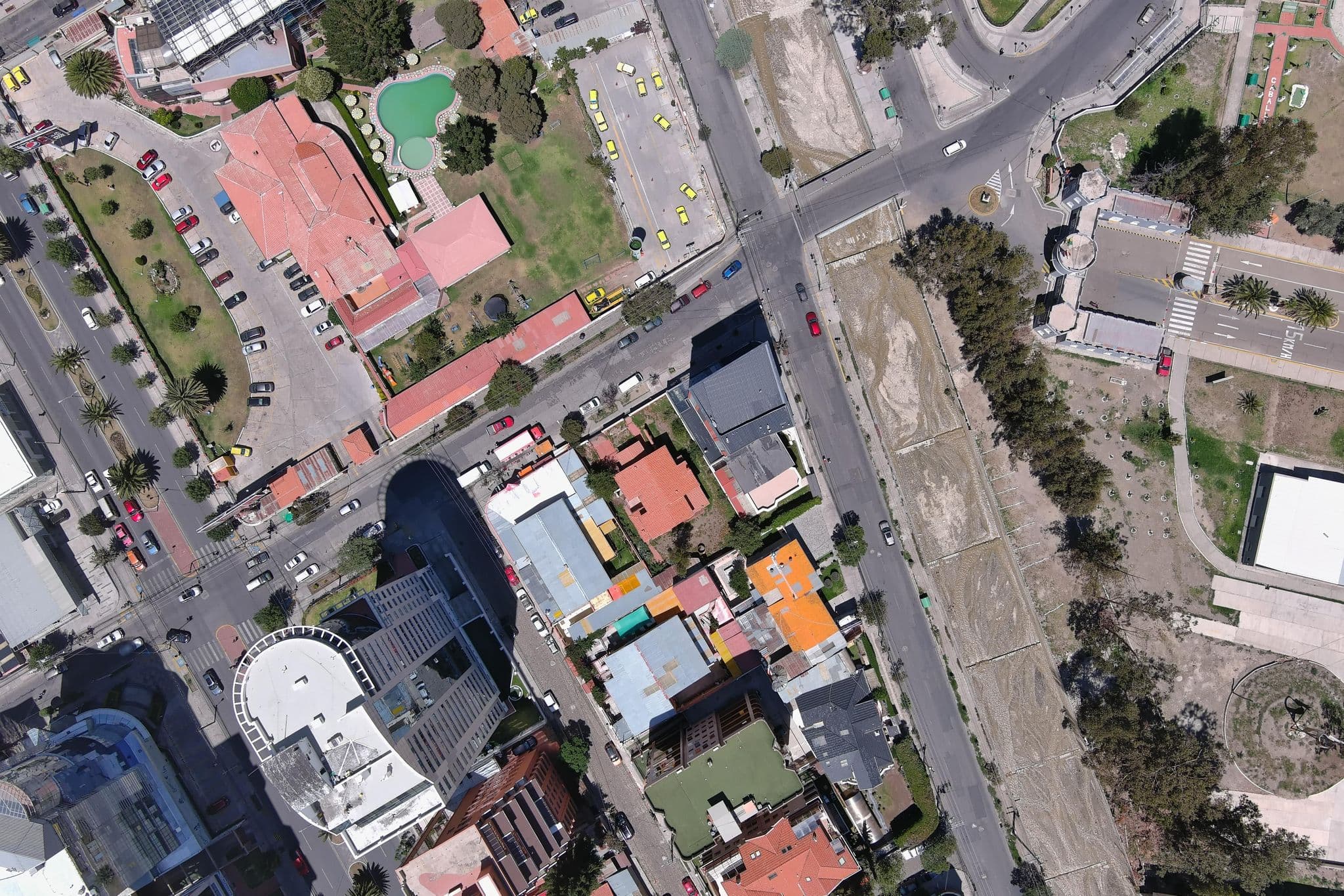 Street view near Hotel Las Brisas Sur, Achocalla — © rodolfovar (CC BY-SA · Mapillary)