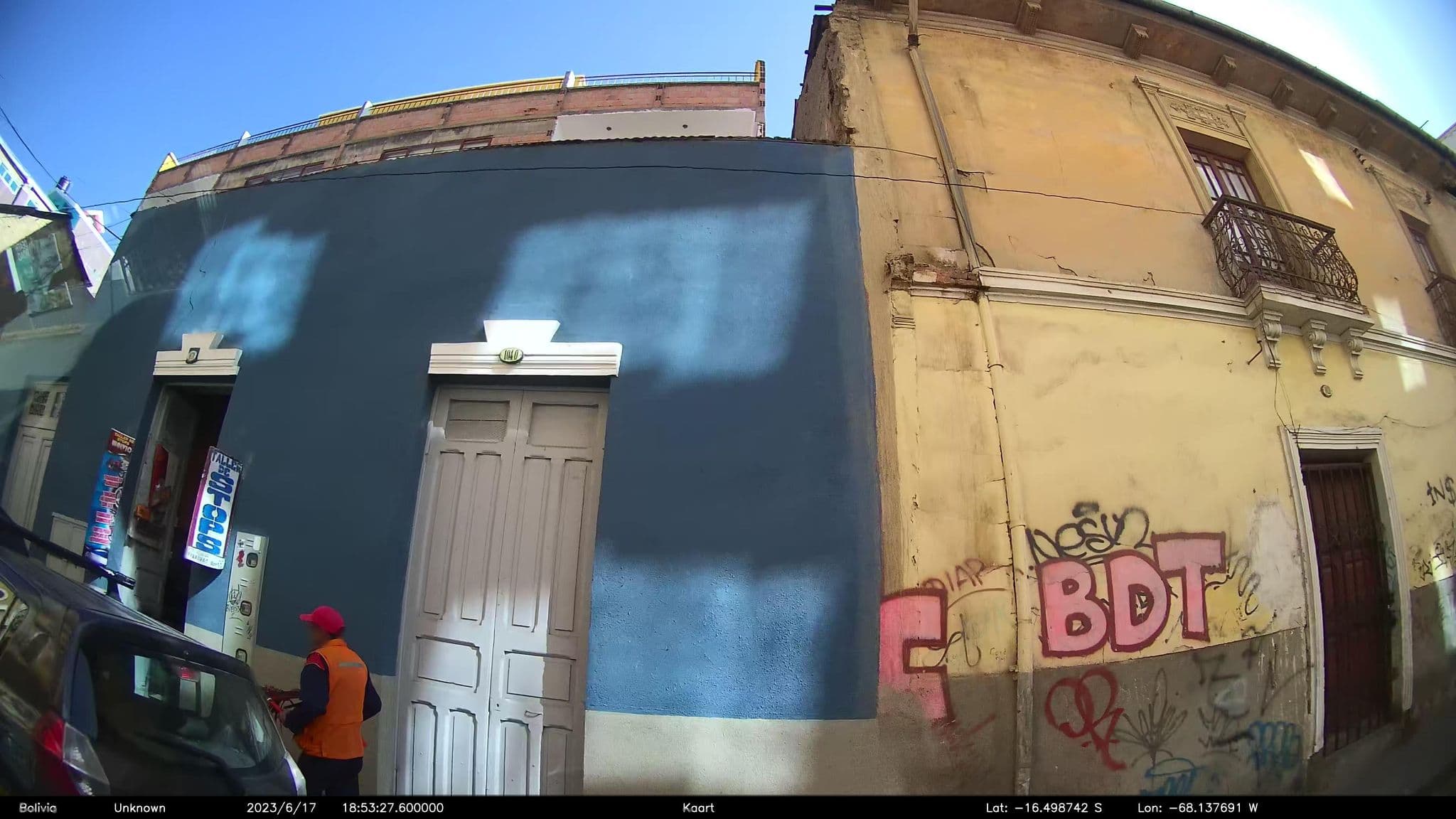 Street view near Arcabucero hotel, La Paz — © kaart_2 (CC BY-SA · Mapillary)