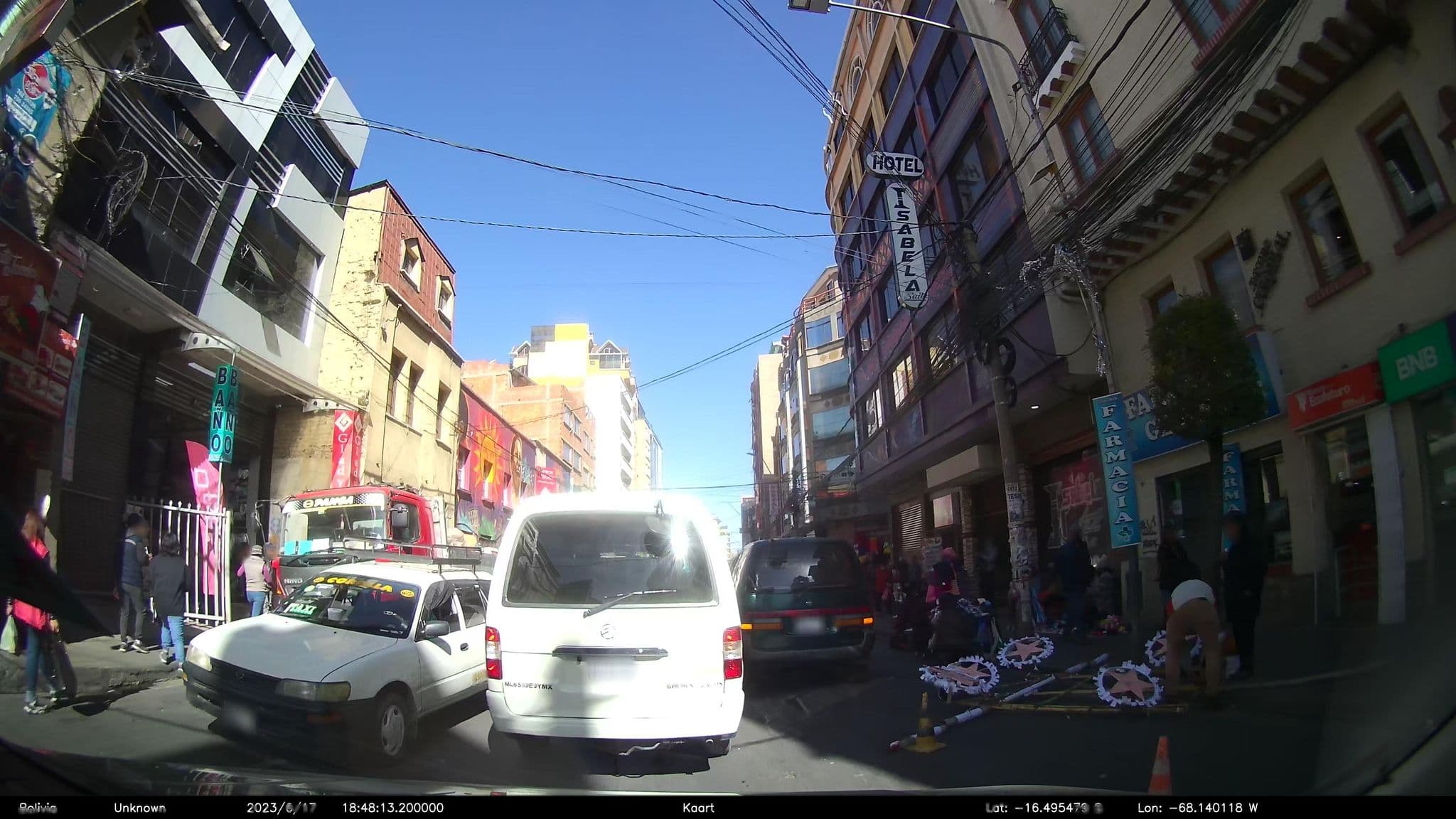 Street view near Hotel Rosario, La Paz — © kaart_2 (CC BY-SA · Mapillary)