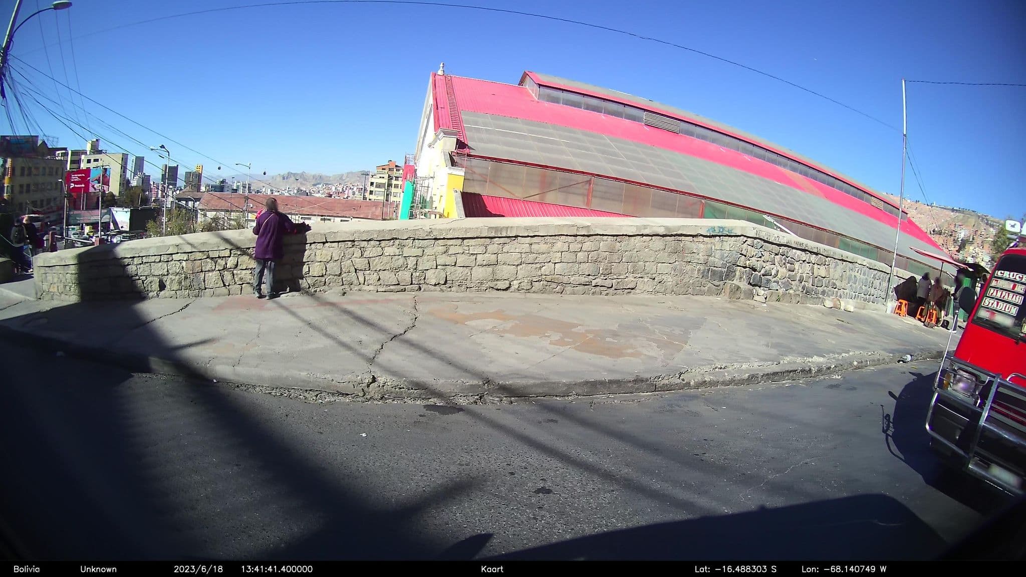 Street view near Hotel Passport, La Paz — © kaart_2 (CC BY-SA · Mapillary)