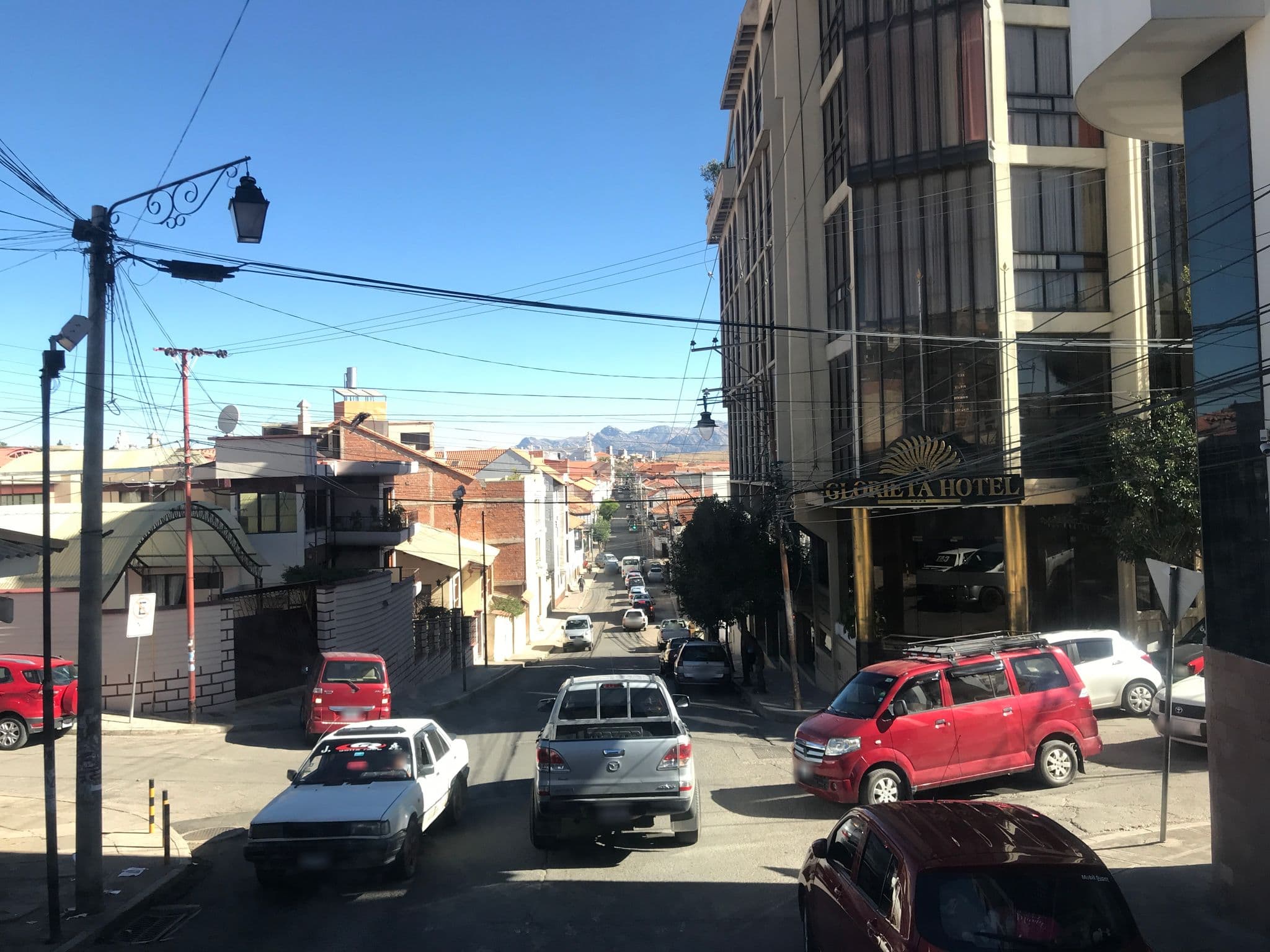 Street view near Hostelling Bustillo, Sucre — © ejegg (CC BY-SA · Mapillary)