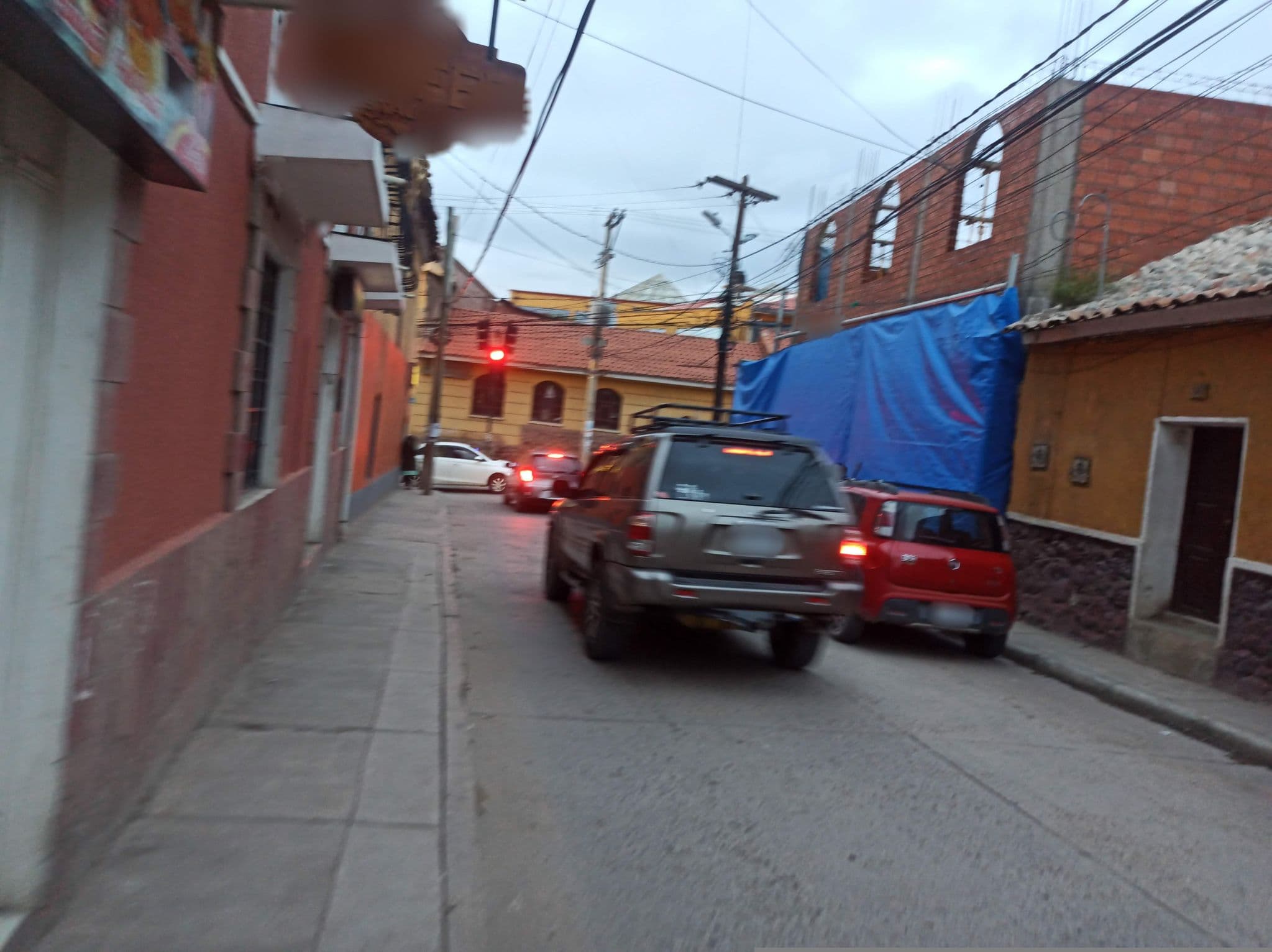 Street view near Hostal San Marco, Potosí — © juanfajardobo (CC BY-SA · Mapillary)