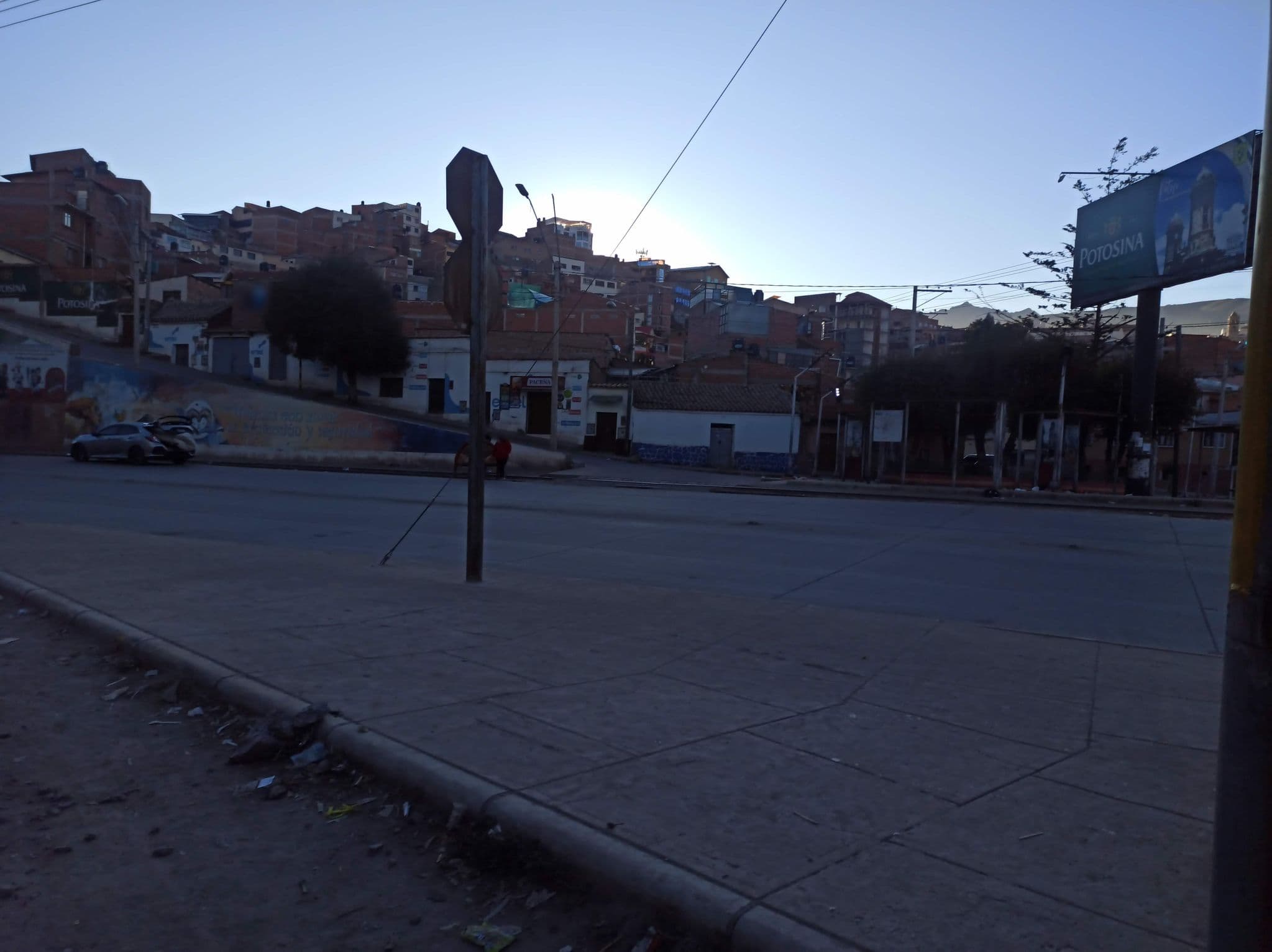Street view near Macuquina Dora Hotel, Potosí — © juanfajardobo (CC BY-SA · Mapillary)